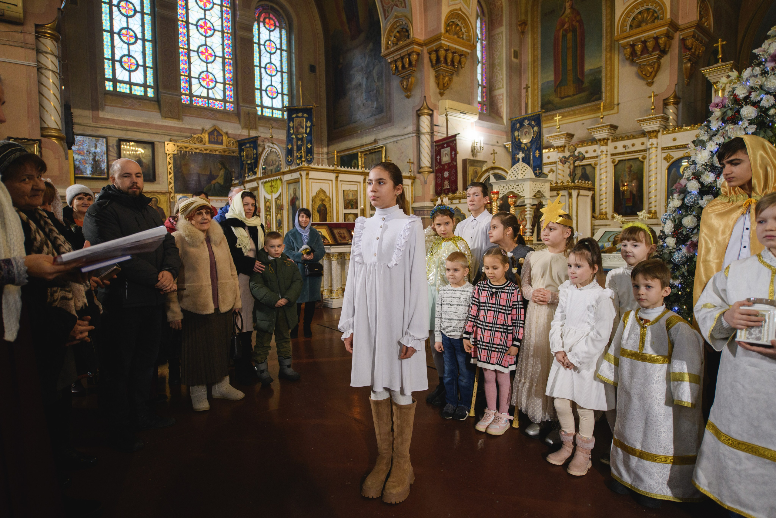 Воскресная школа и хор 14.01.2024. Семейный и свадебный фотограф в Феодосии и Коктебеле