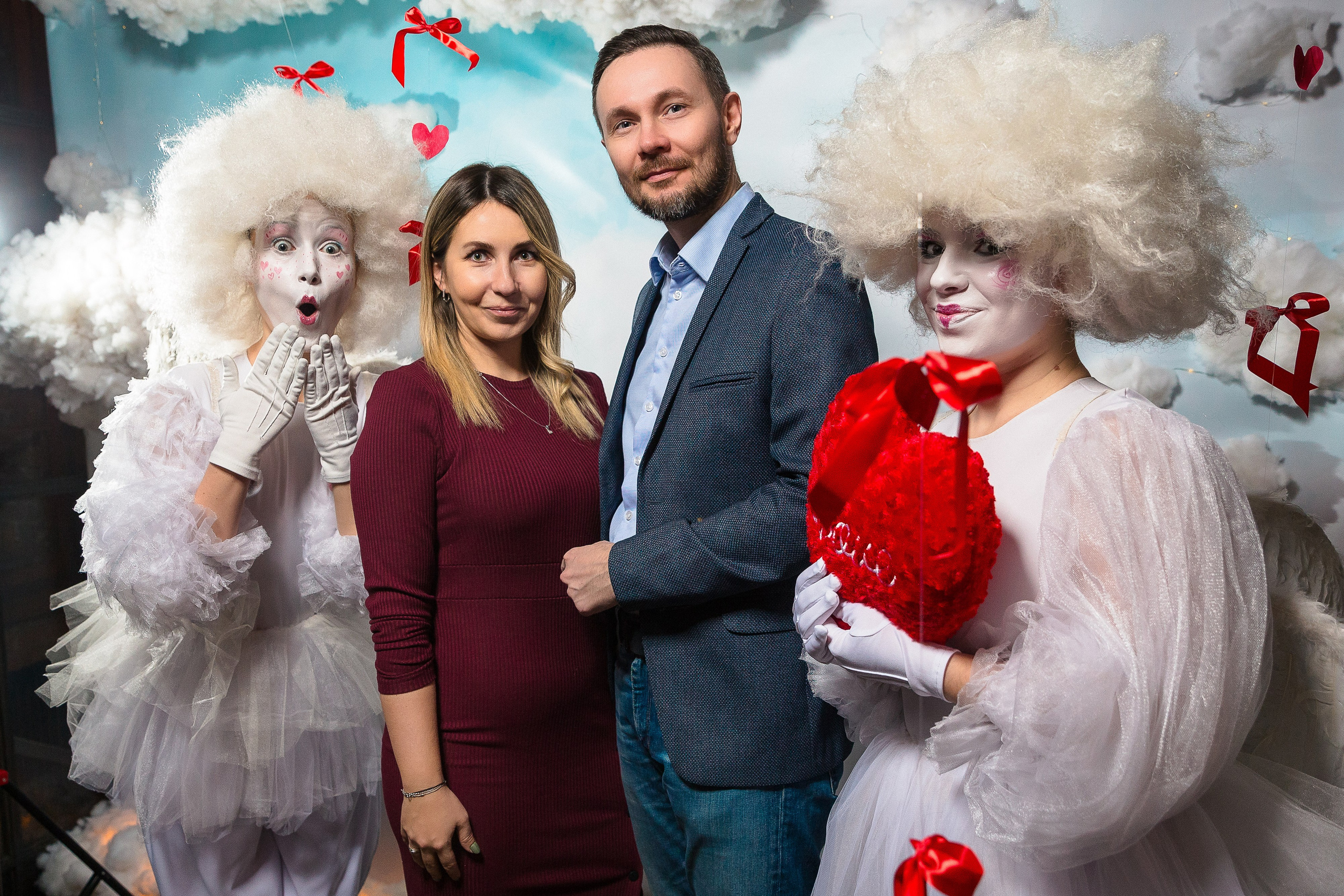 14 февраля в ресторане «Шинок». Репортажный Фотограф Александр Назаров. Москва и М.О