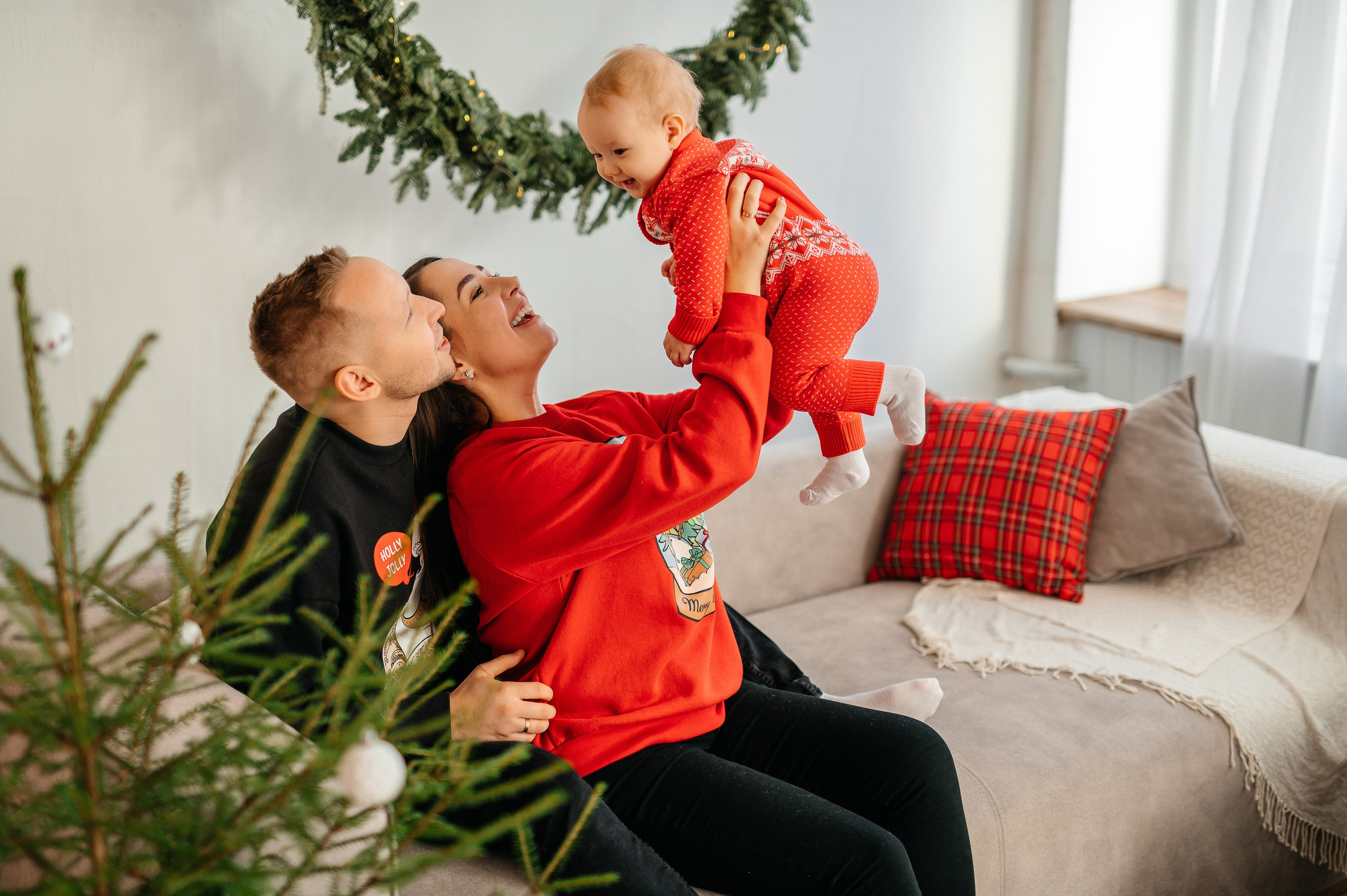 Новогодняя семейная фотосессия. Катя Курлович — семейный фотограф в Бобруйске и Минске
