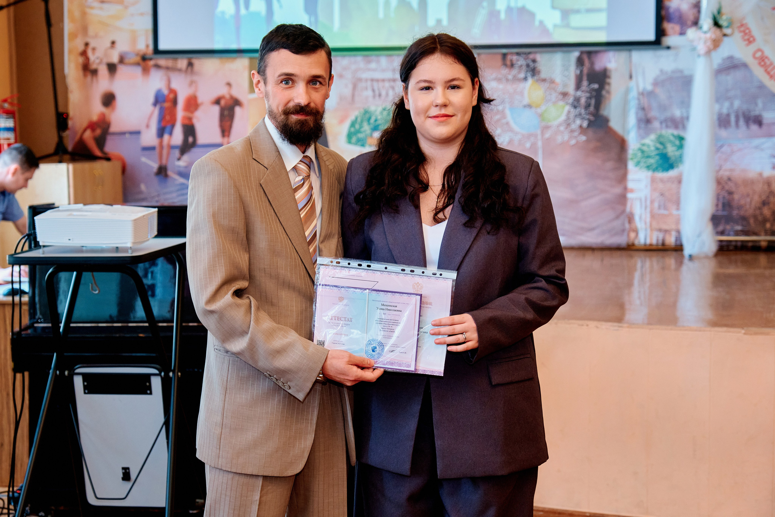 Выпускной 9 класс. Школа 10. Фотограф Таганрог Анна Трайжон