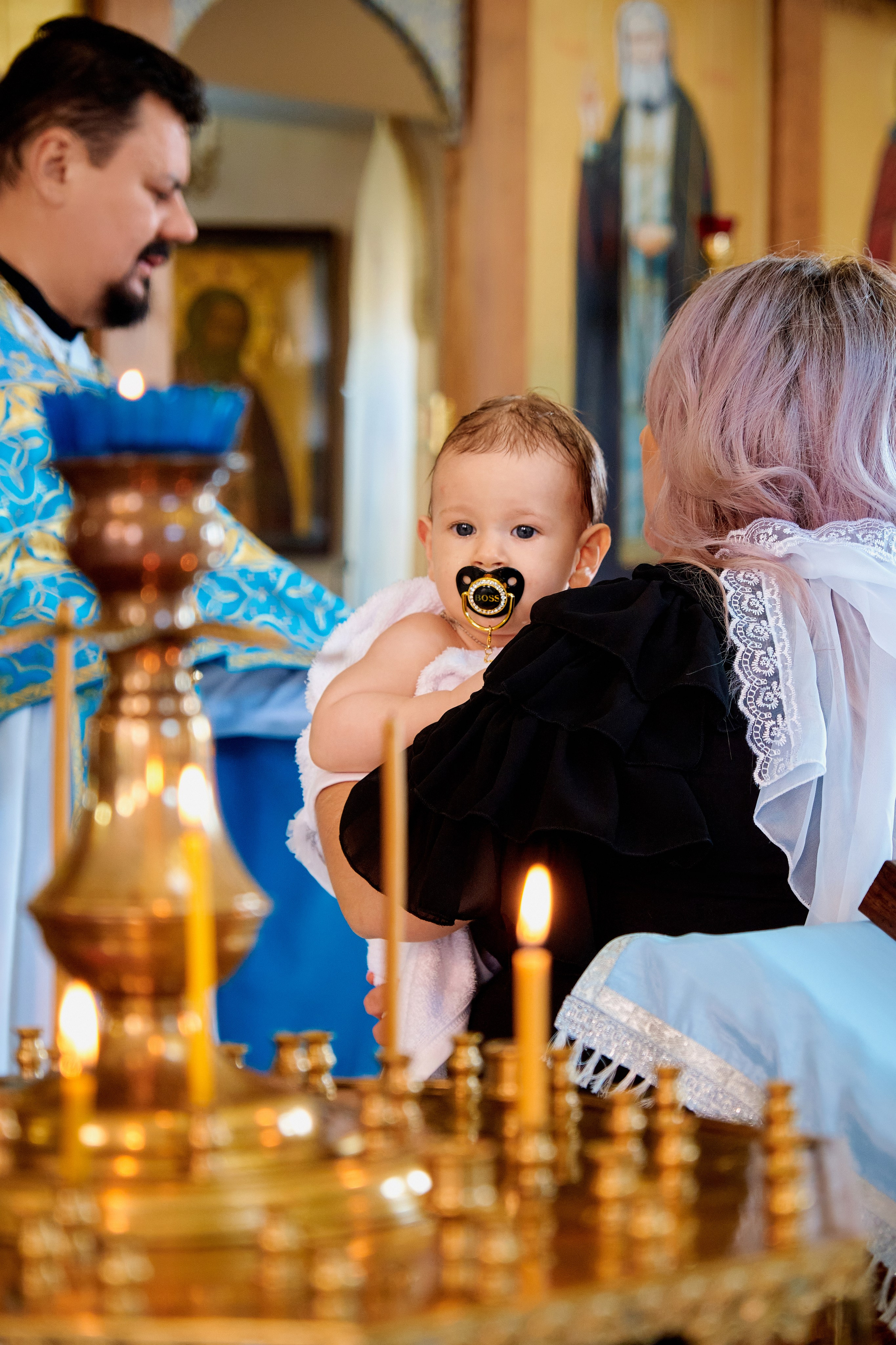 Крестины. Храм св. Серафима Саровского. Фотограф Таганрог Анна Трайжон