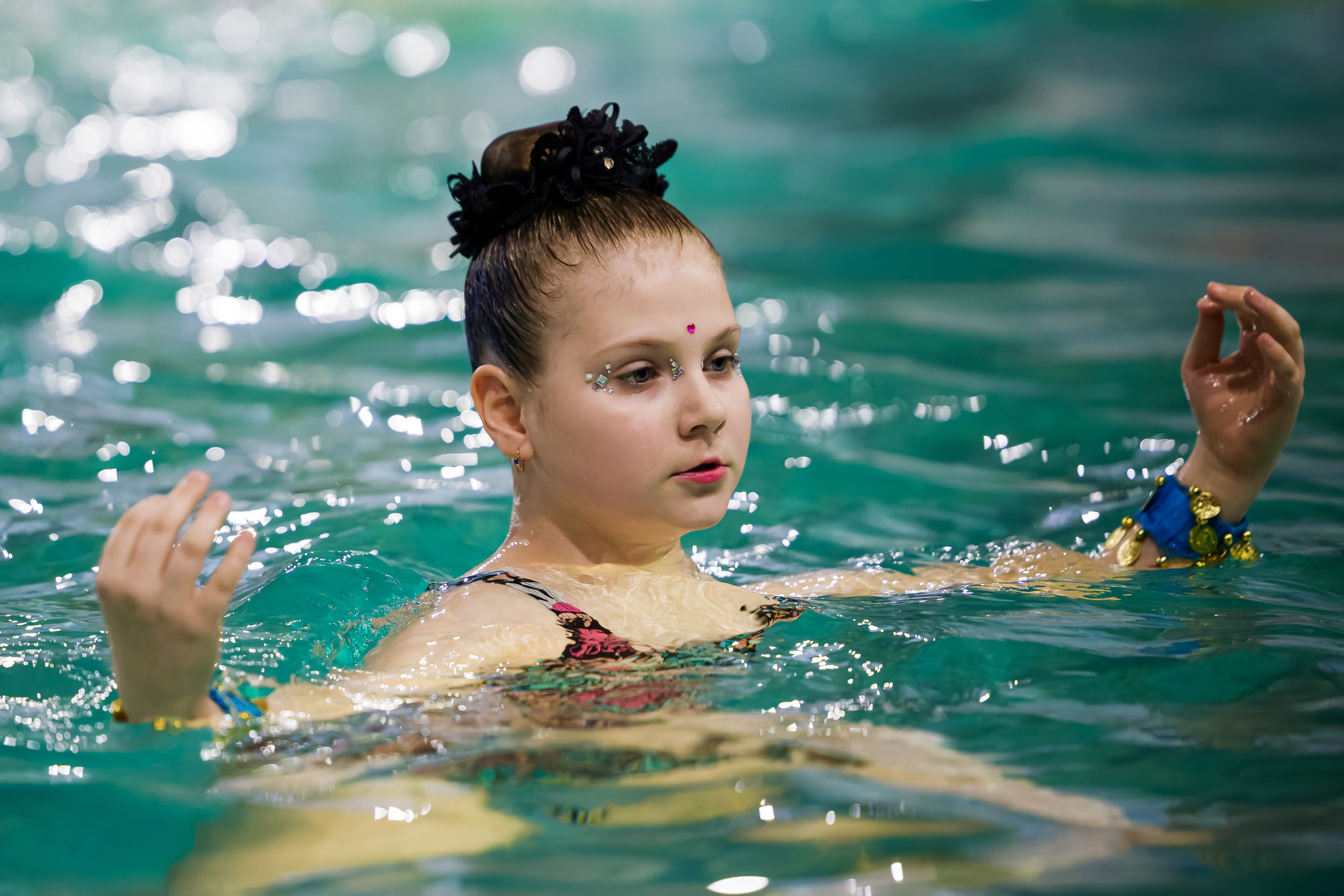 Синхронное плавание. Репортажный фотограф в Москве Екатерина Якель