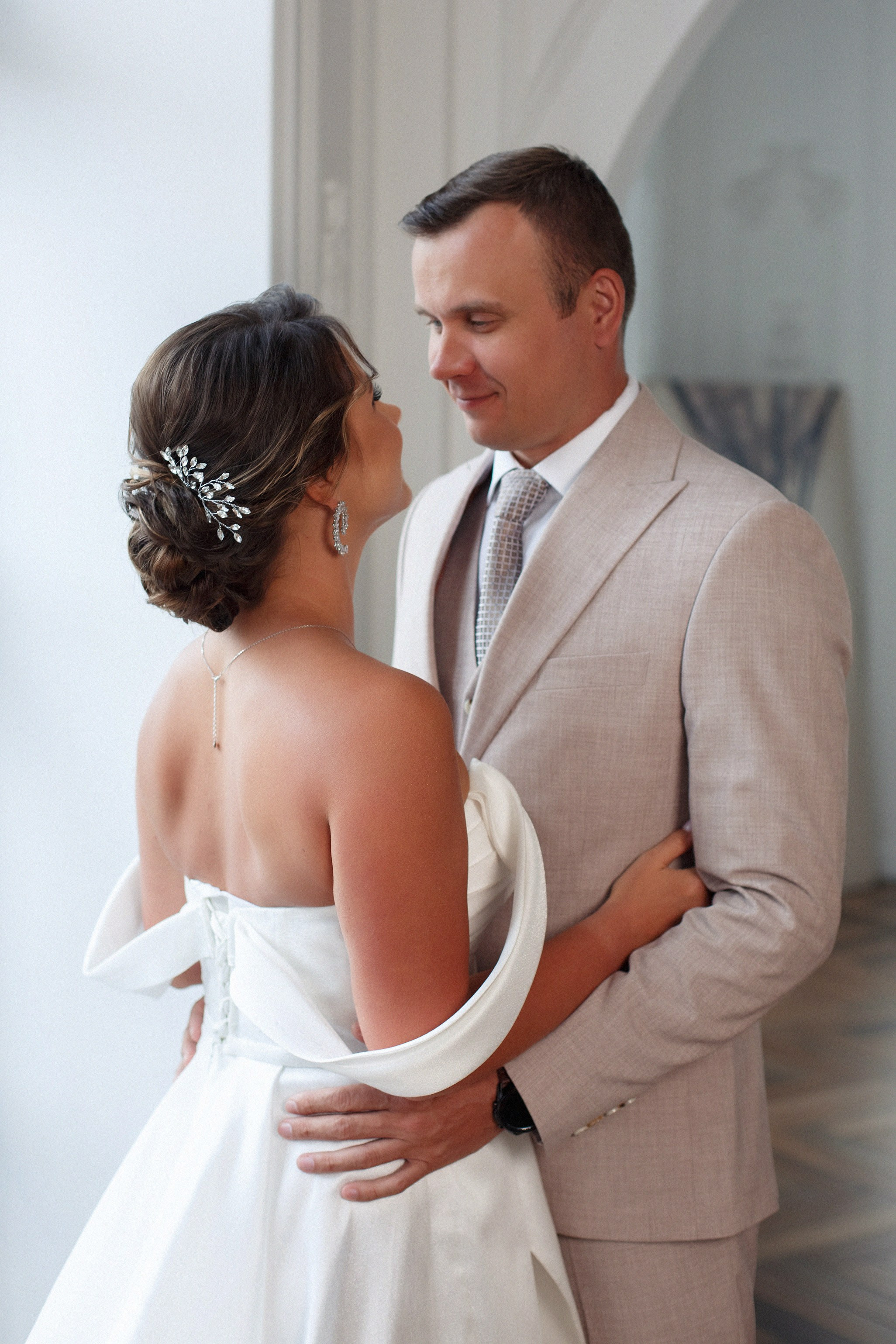 Свадебный образ - макияж и прическа. Визажист стилист в Астане Надежда Топникова