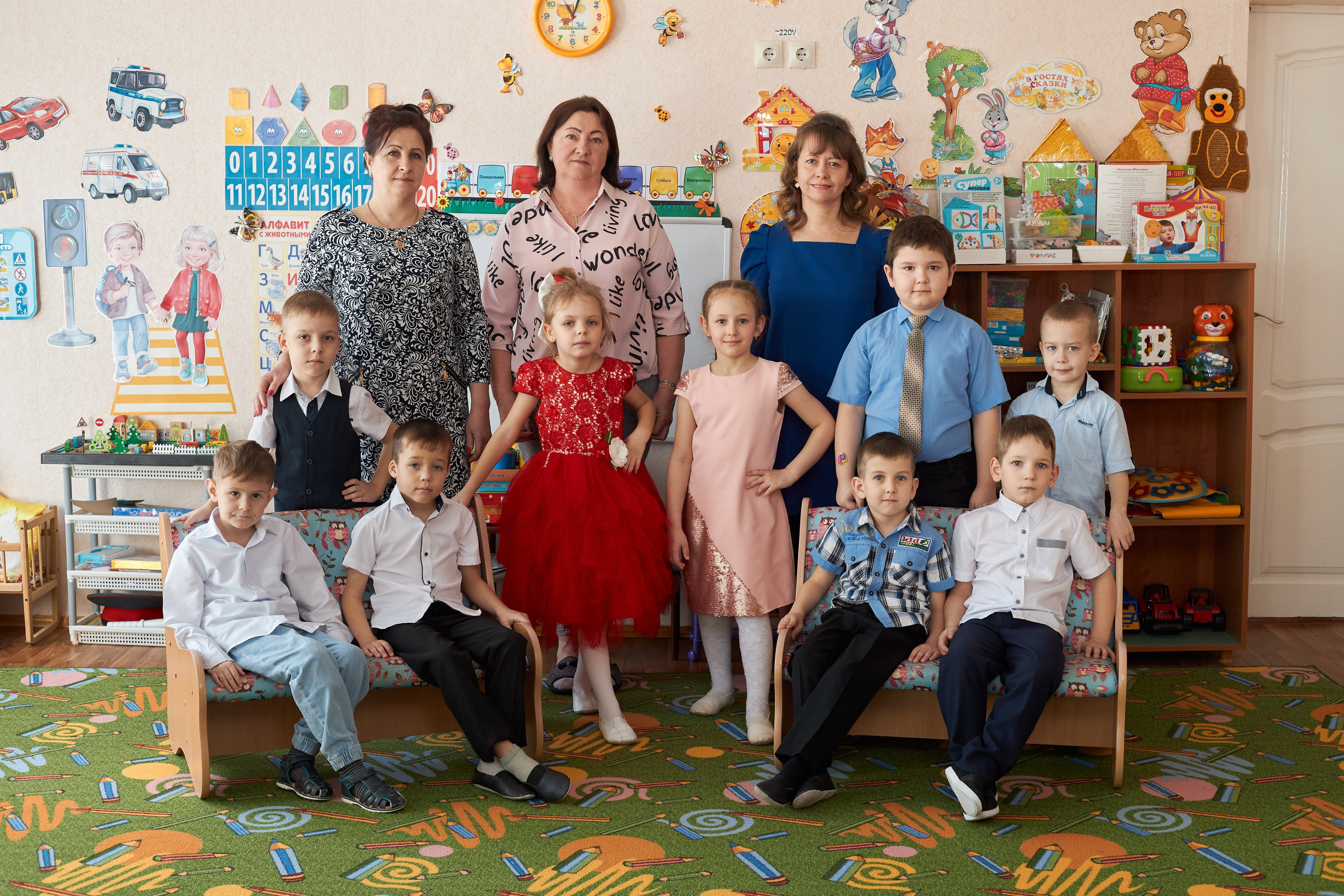 Съёмка в садиках. Выпускные фотоальбомы Тацинская