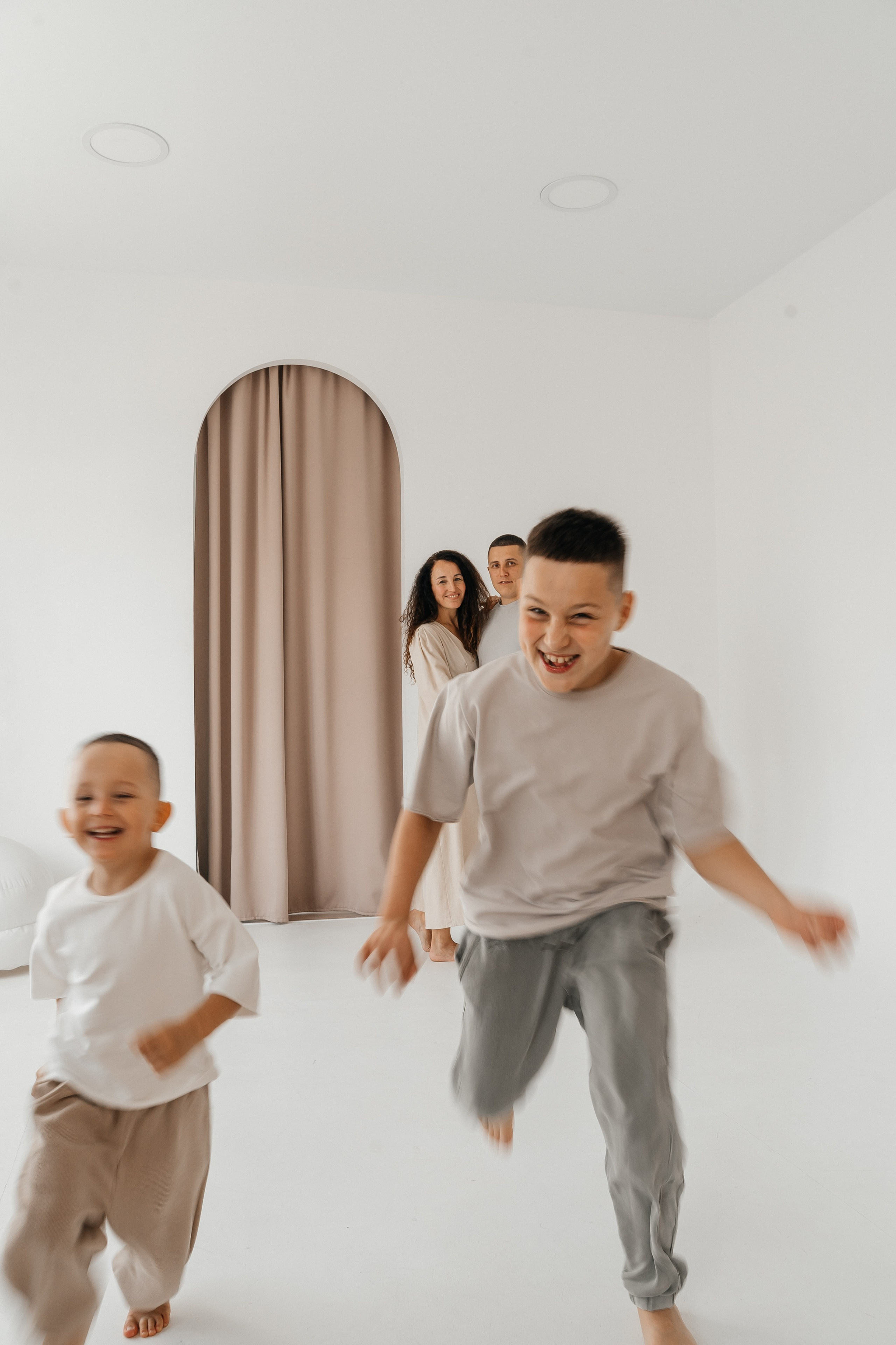 Илья, Вера, Сёма и Дима. Волик Мария