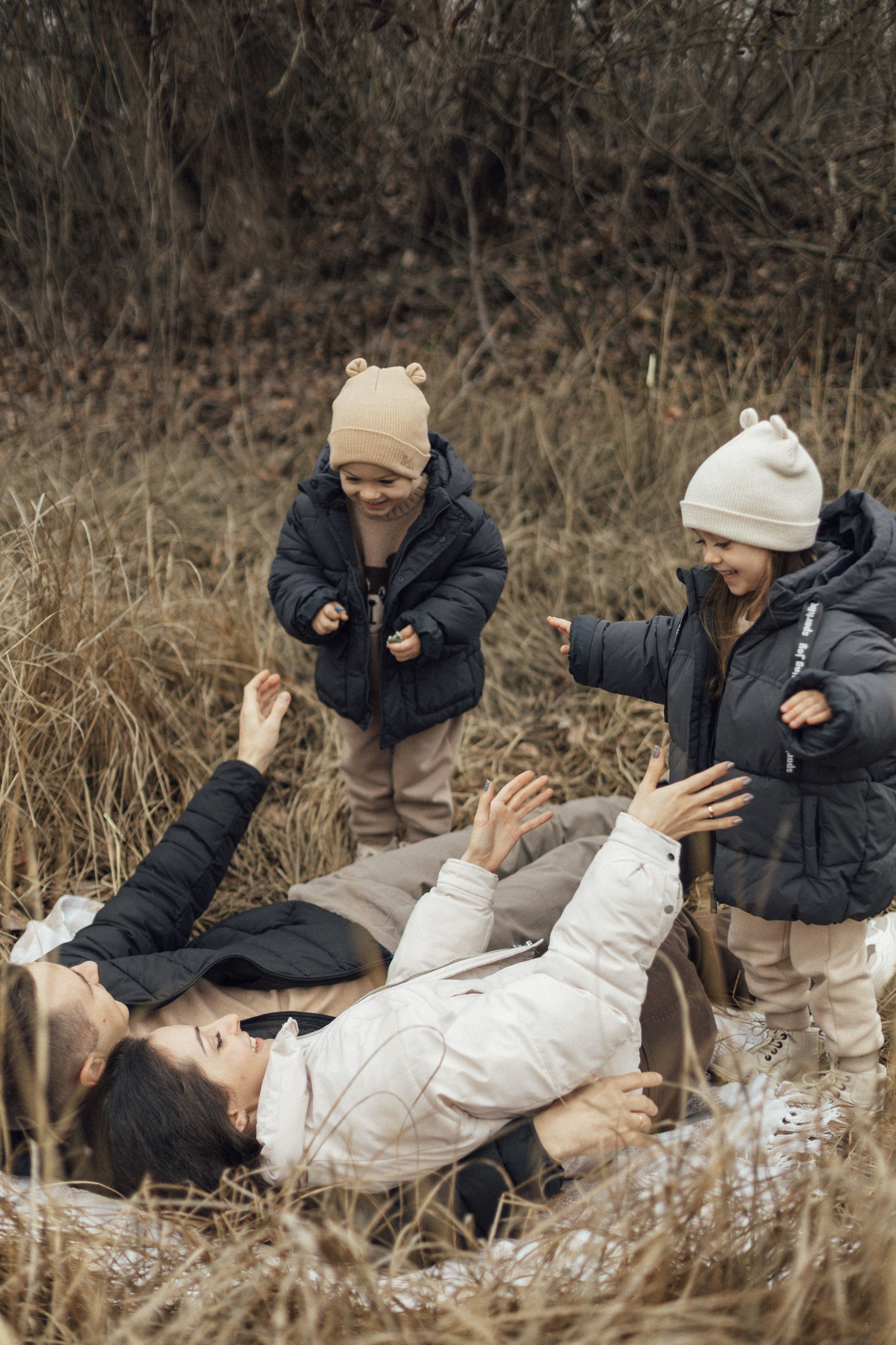 Оля + Саша + Маша + Миша. Семейный фотограф Елена Баган Волгоград