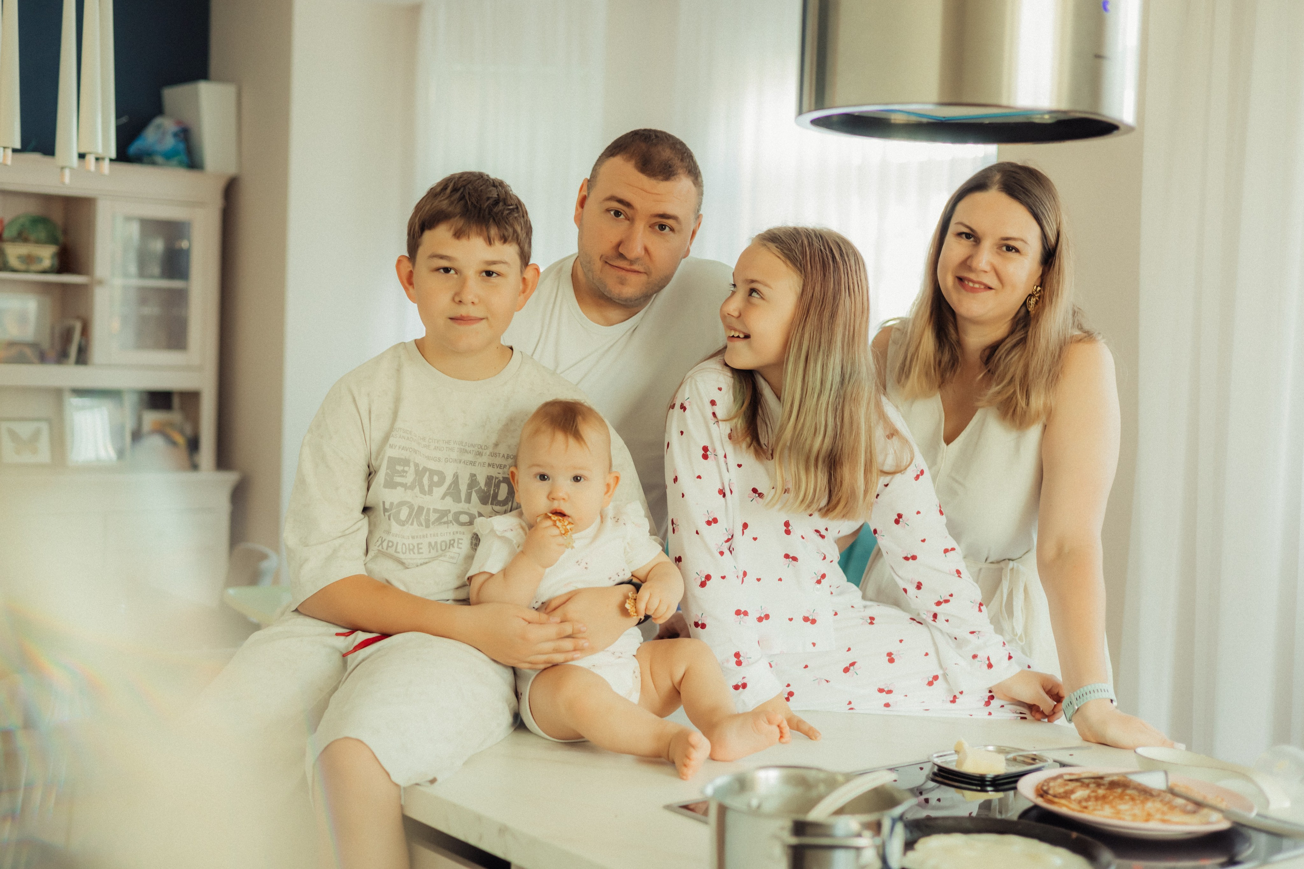 Большая семья. Фотограф новорождённых Екатерина Боброва