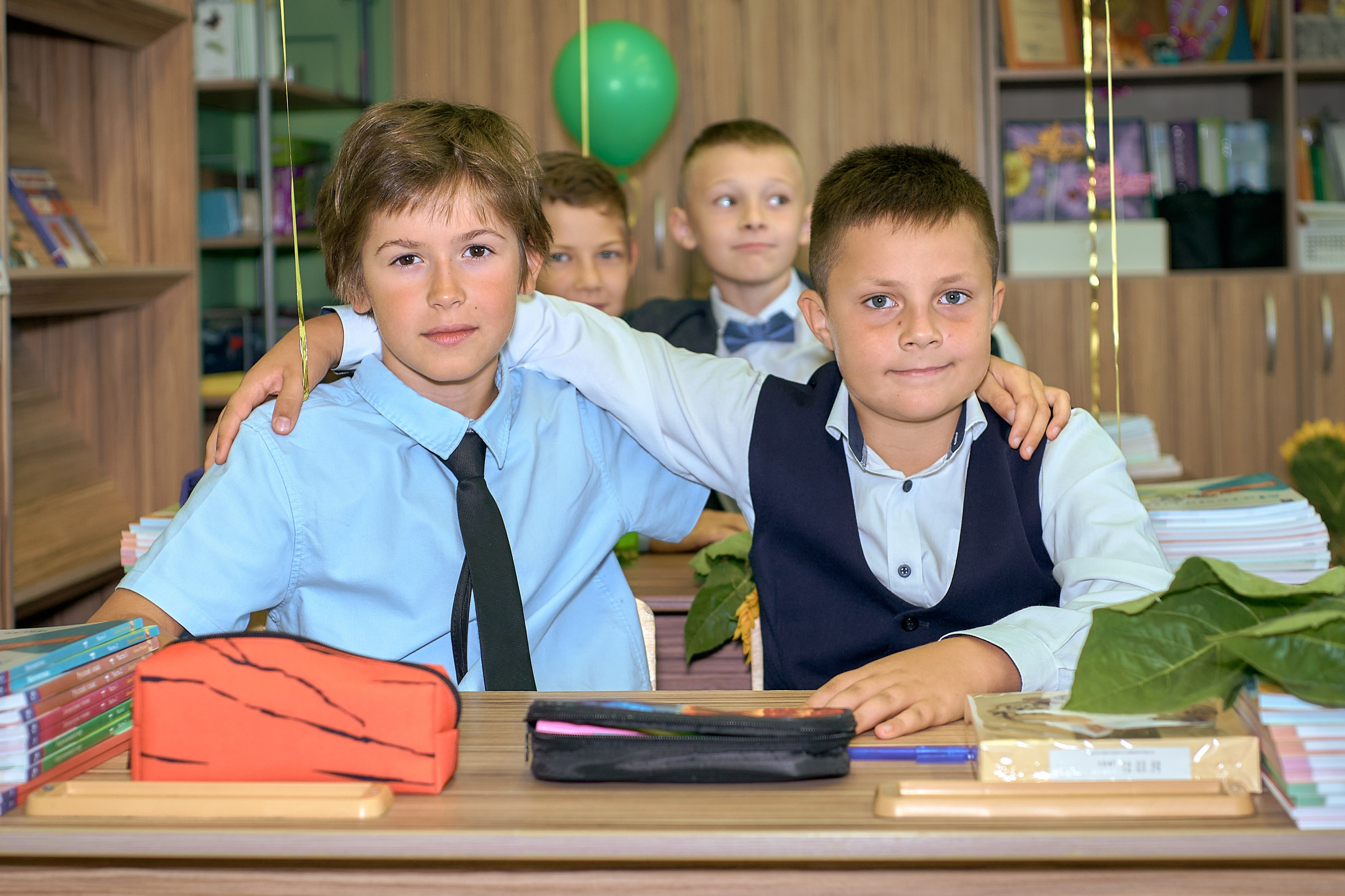 Уже ЧЕТВЕРТЫЙ класс пошел (школа № 3 в Апрелевке). Школьный и семейный фотограф, Одинцово