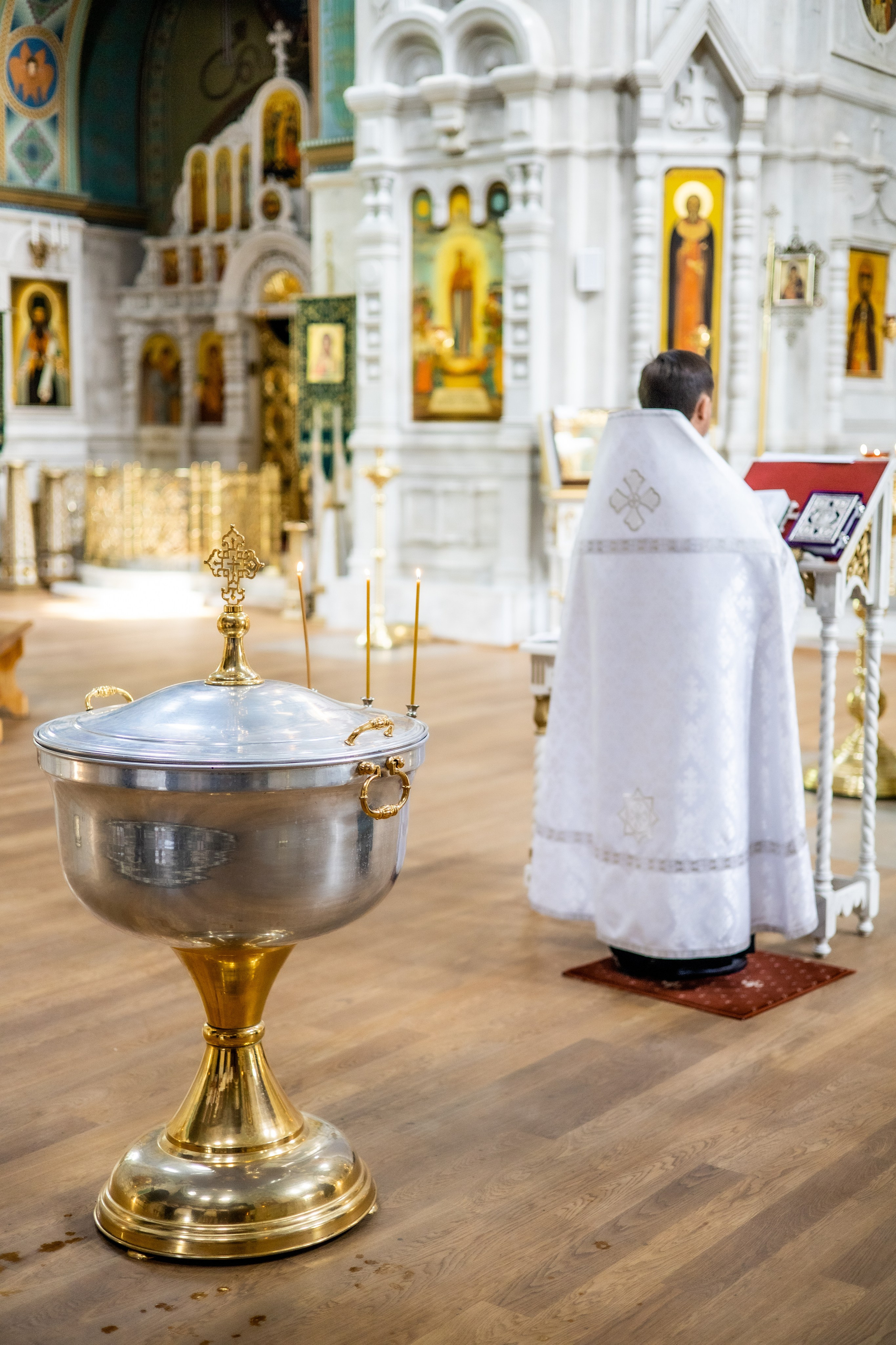 Крещение Ульяны и Вероники. Фотограф Надежда Лукьянова