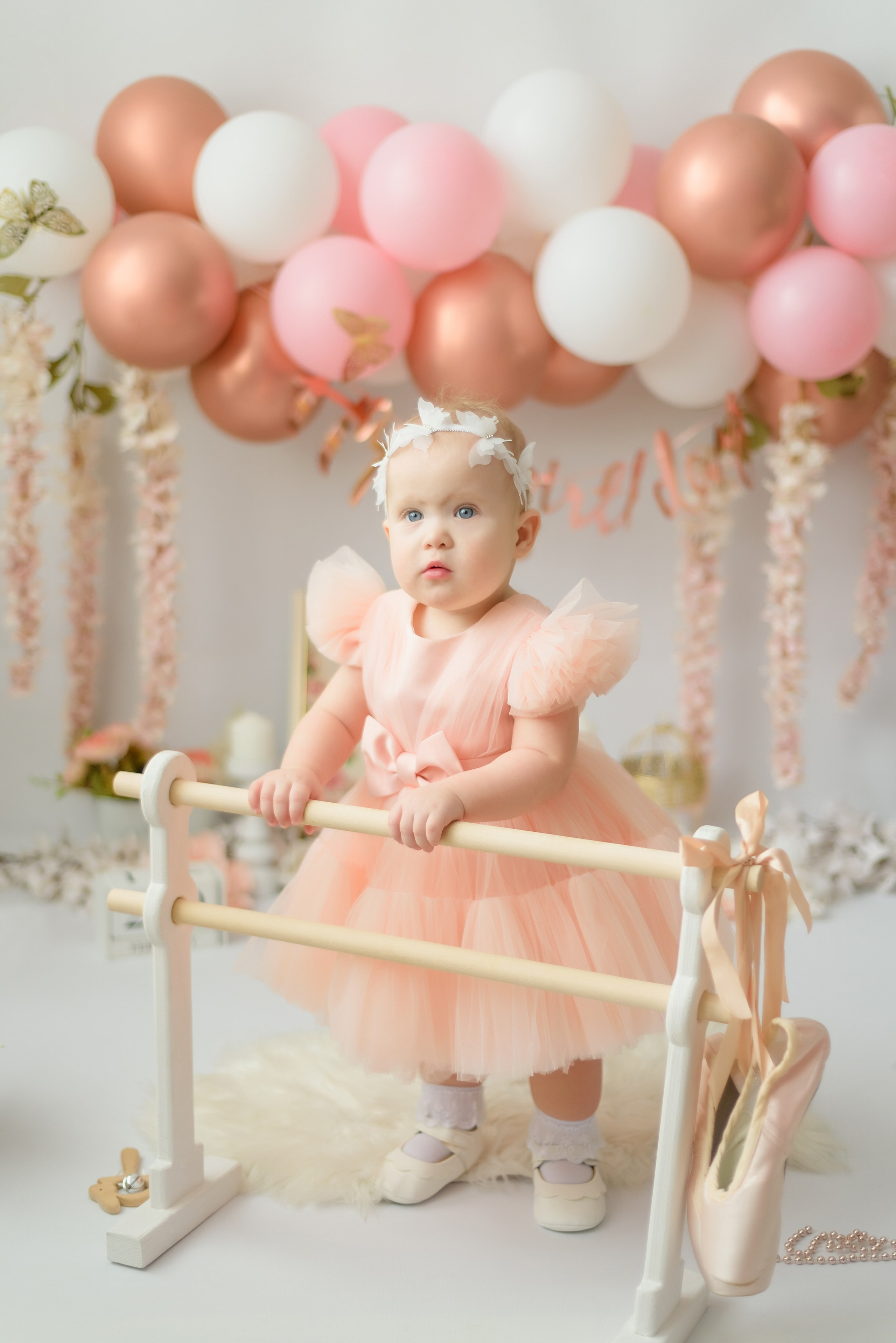 «Балерина» Виолетта 1 годик. Детский Фотограф |Фотограф на годик в Брянске Ирина Романова