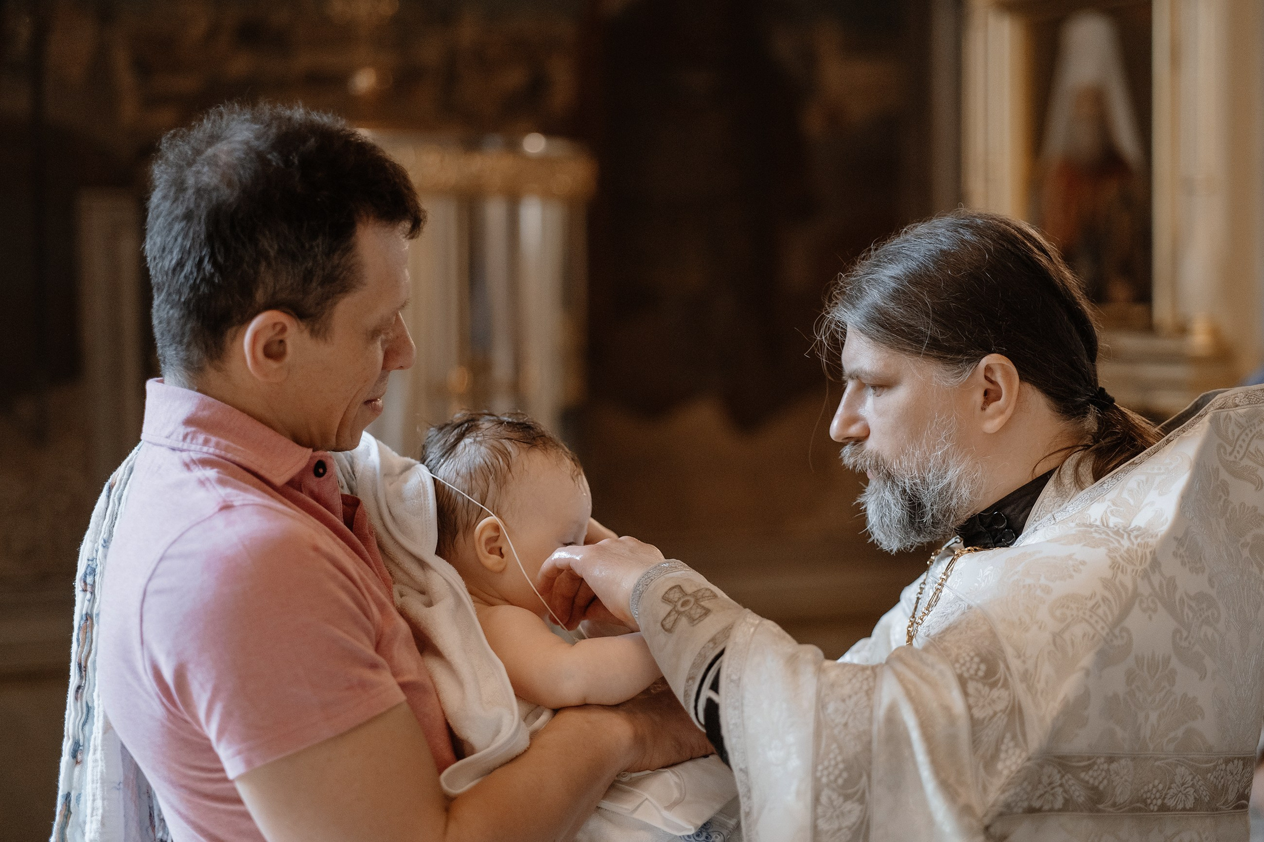Крещение фото. Свадебный и семейный фотограф в Москве Светлана Зоткина