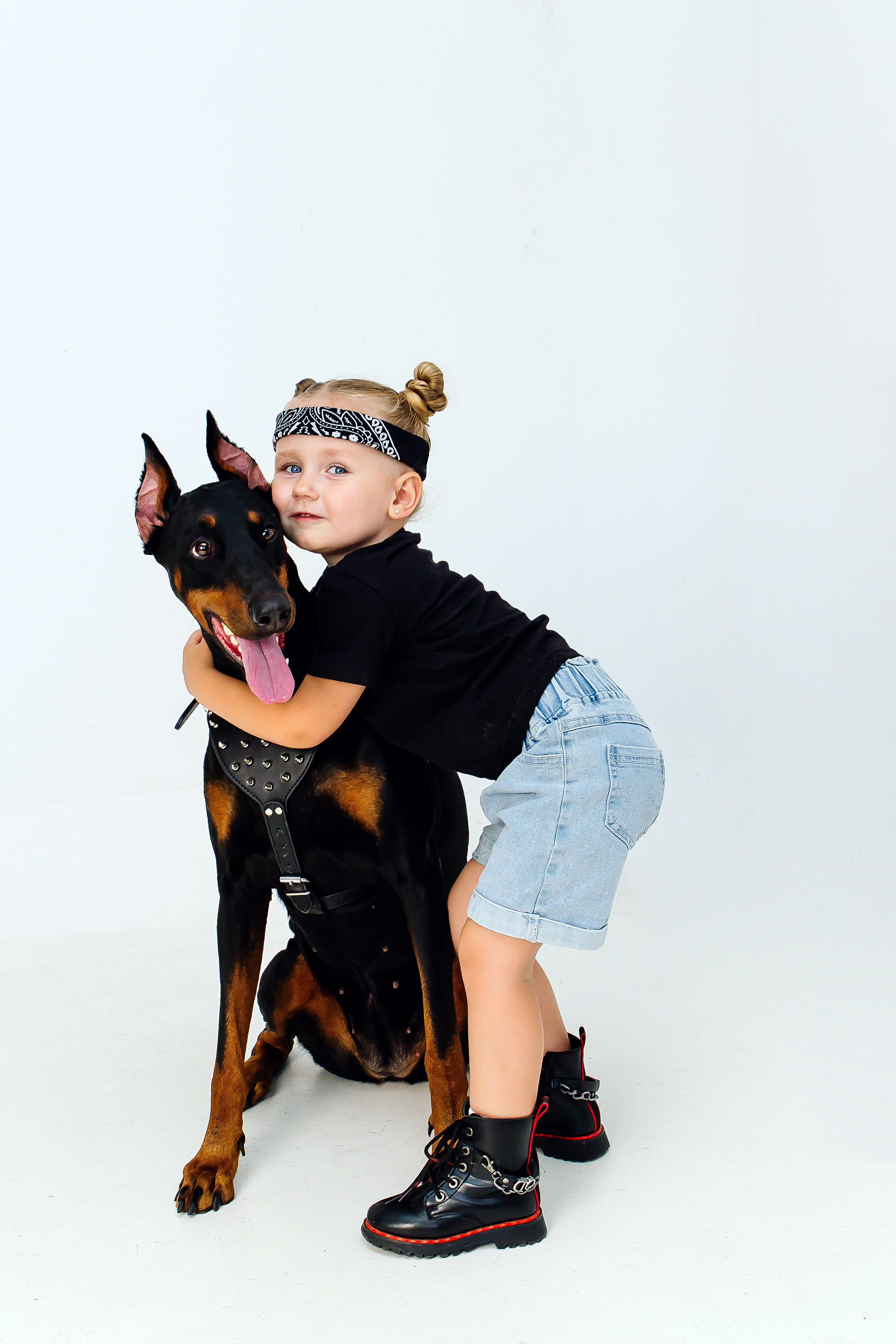 Фотопроект с доберманом. Свадебный и семейный фотограф в Краснодаре Илонна Ковалева