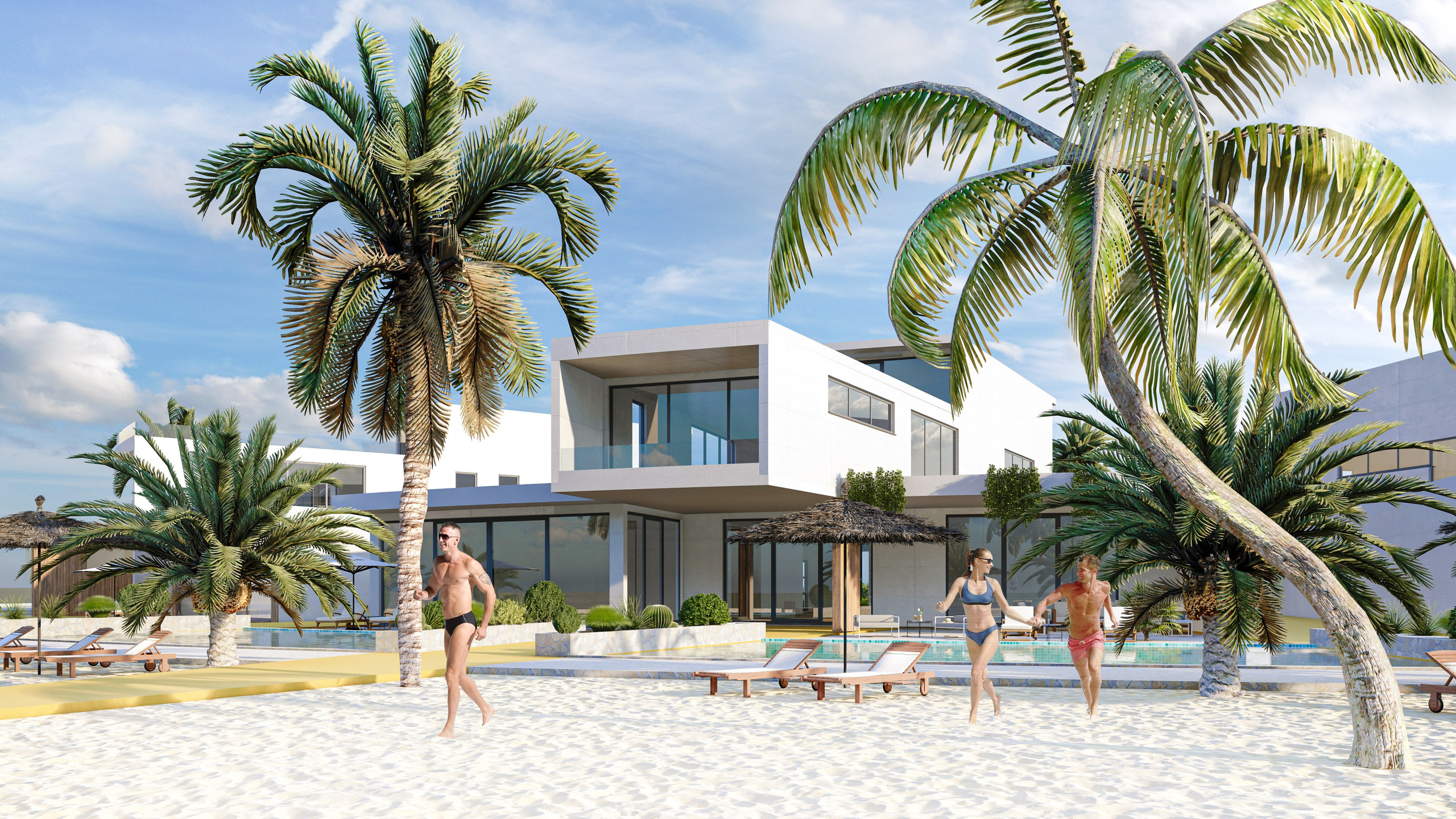 Концепт апарт-отеля в г. Дубай. Архитектурное проектирование