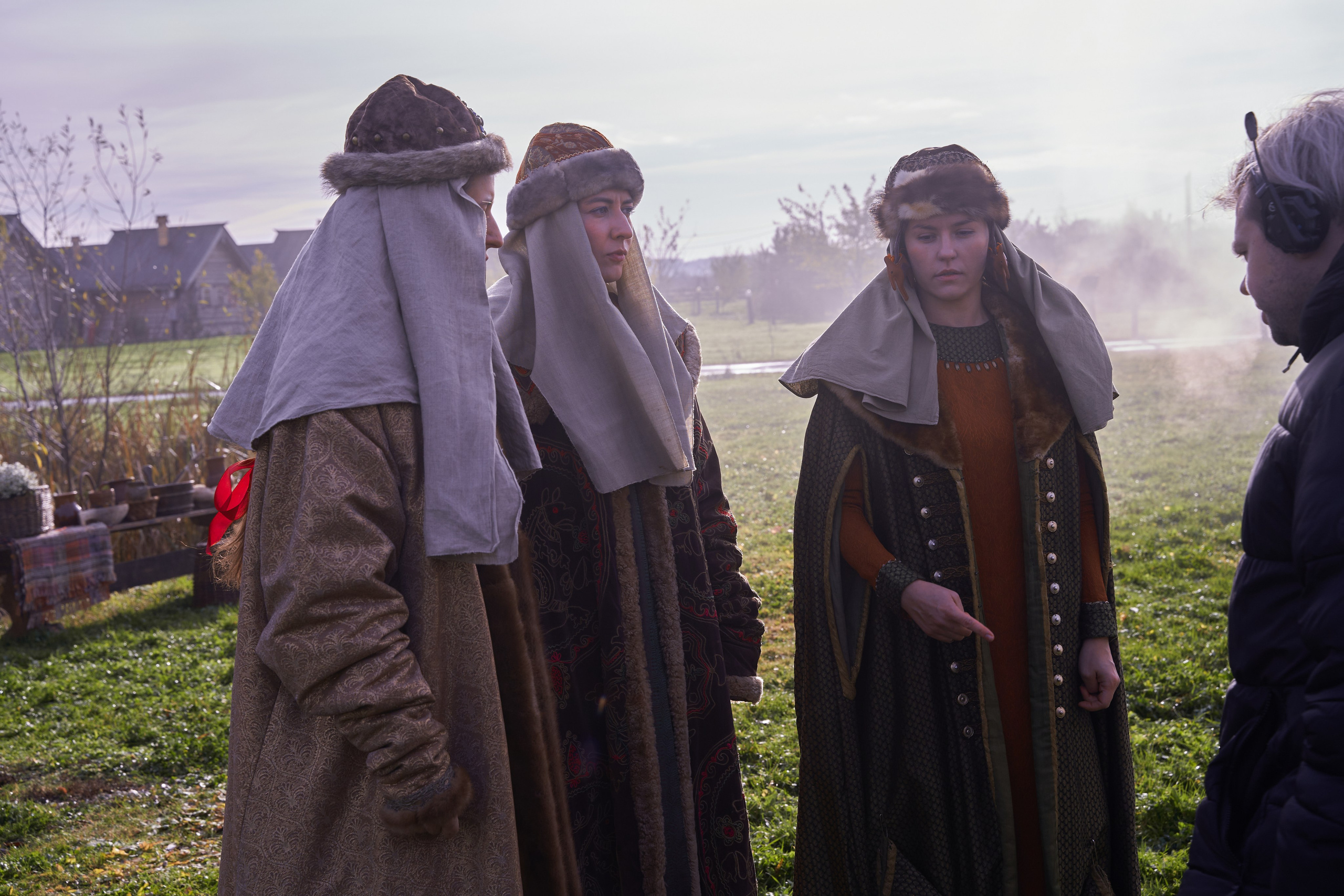 Бекстейдж съемки сериала. Krasnopoliophoto