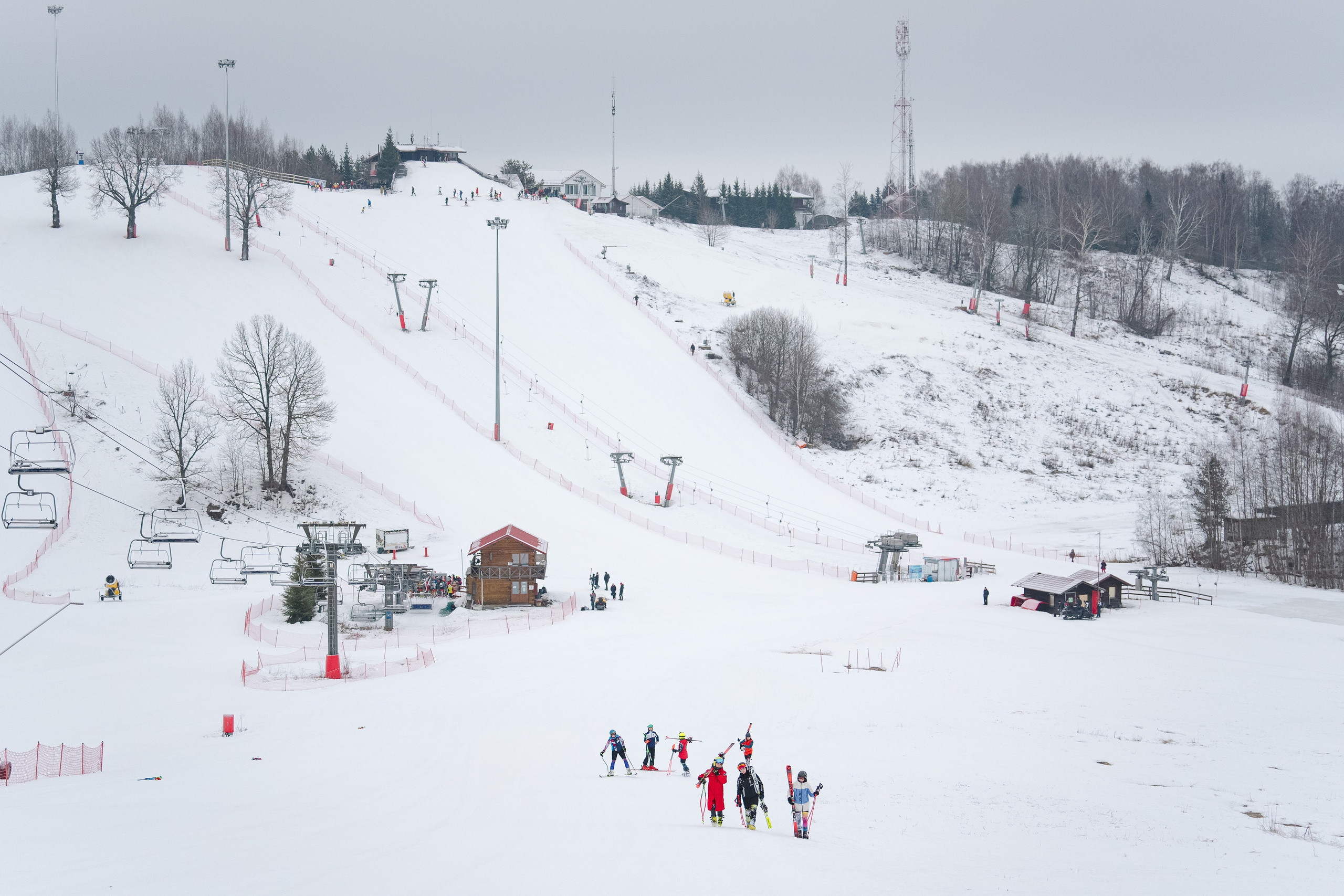 Горные лыжи. Первенство Центрального Федерального Округа. GS U14 Шуколово. Фотограф Студитский Евгений
