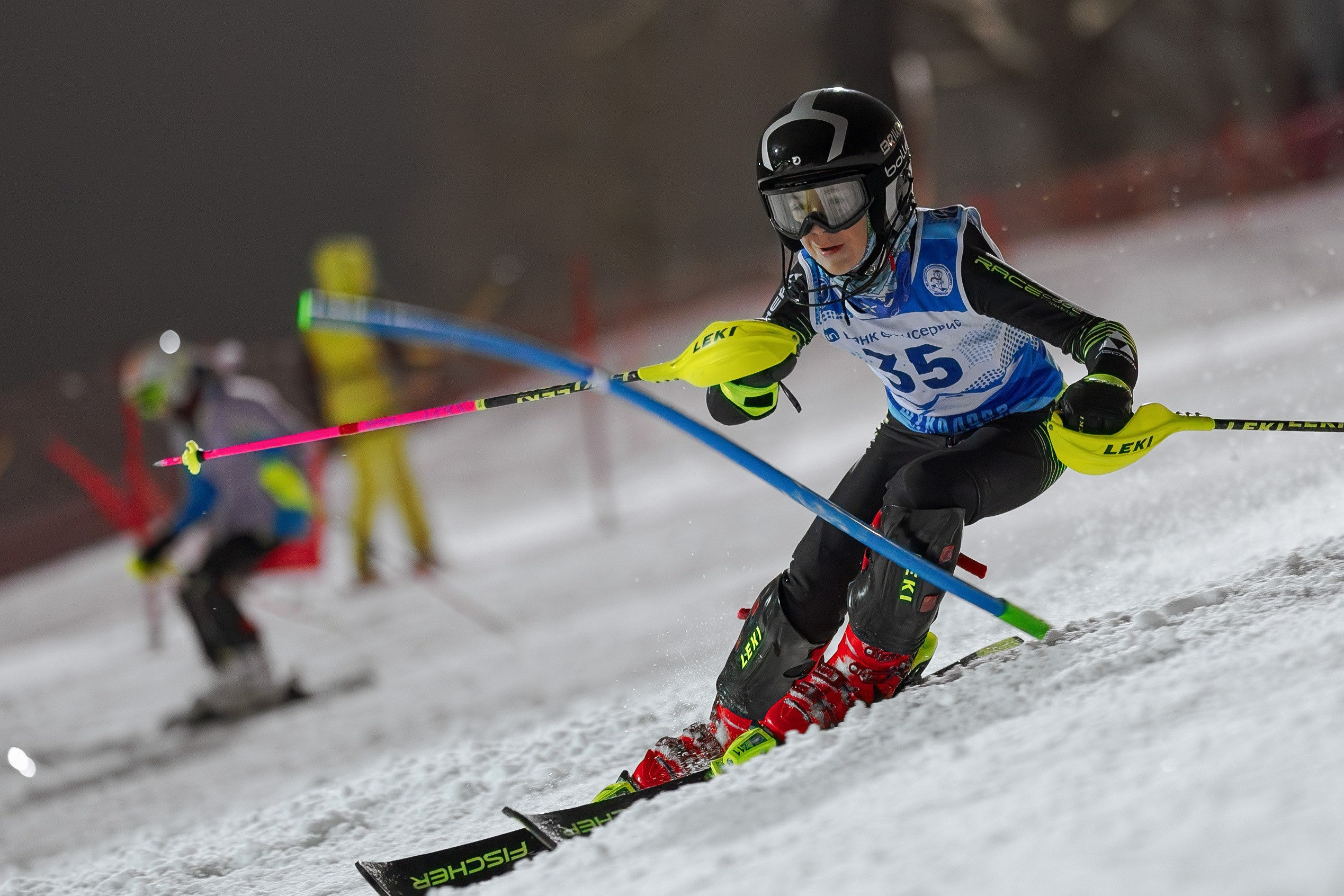 Соревнования Дмитровского городского округа по горнолыжному спорту «Открытие зимнего сезона» 2024-2025. Фотограф Студитский Евгений