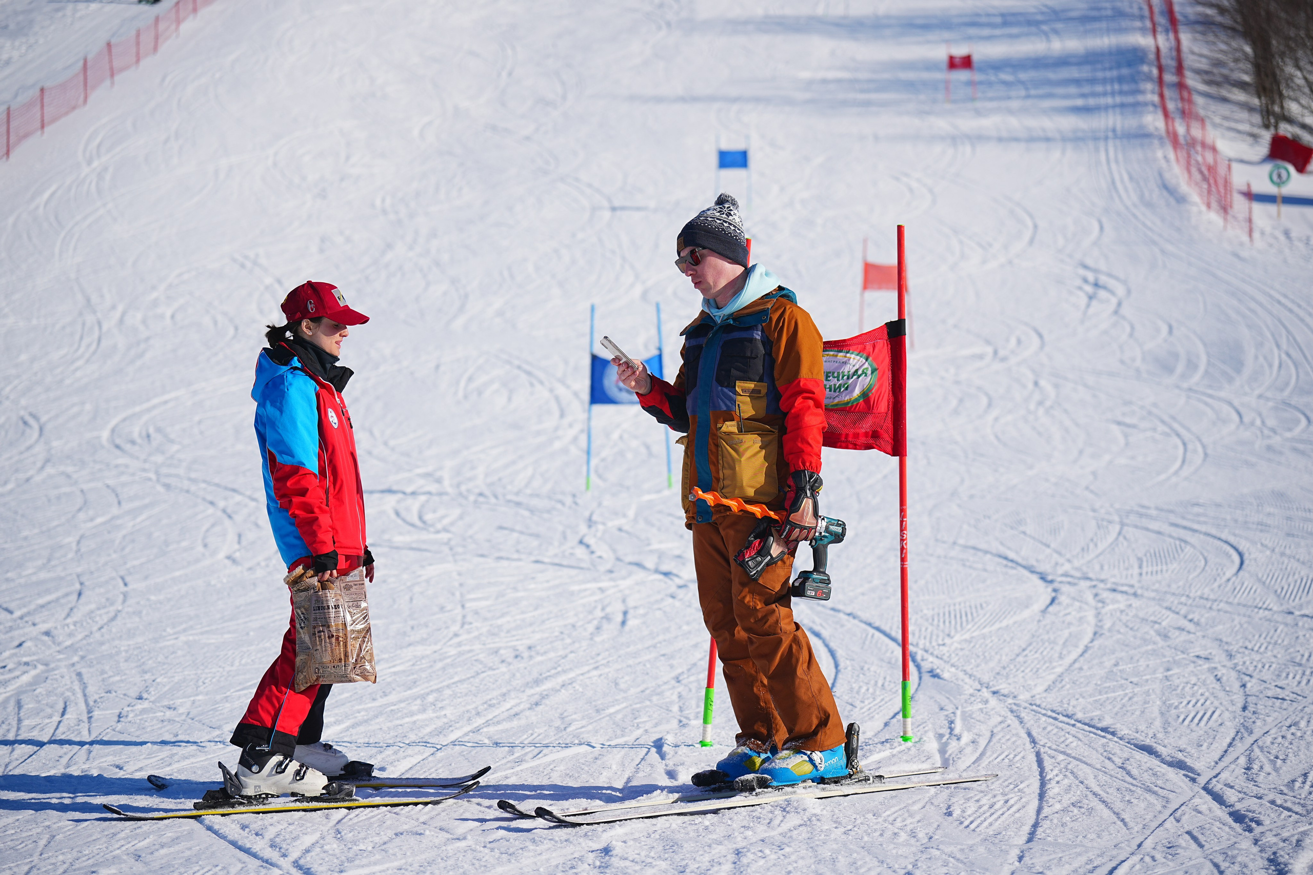 Шуколово. Открытое Первенство МФТИ по горным лыжам. GS, Telemark, 2024. Фотограф Студитский Евгений