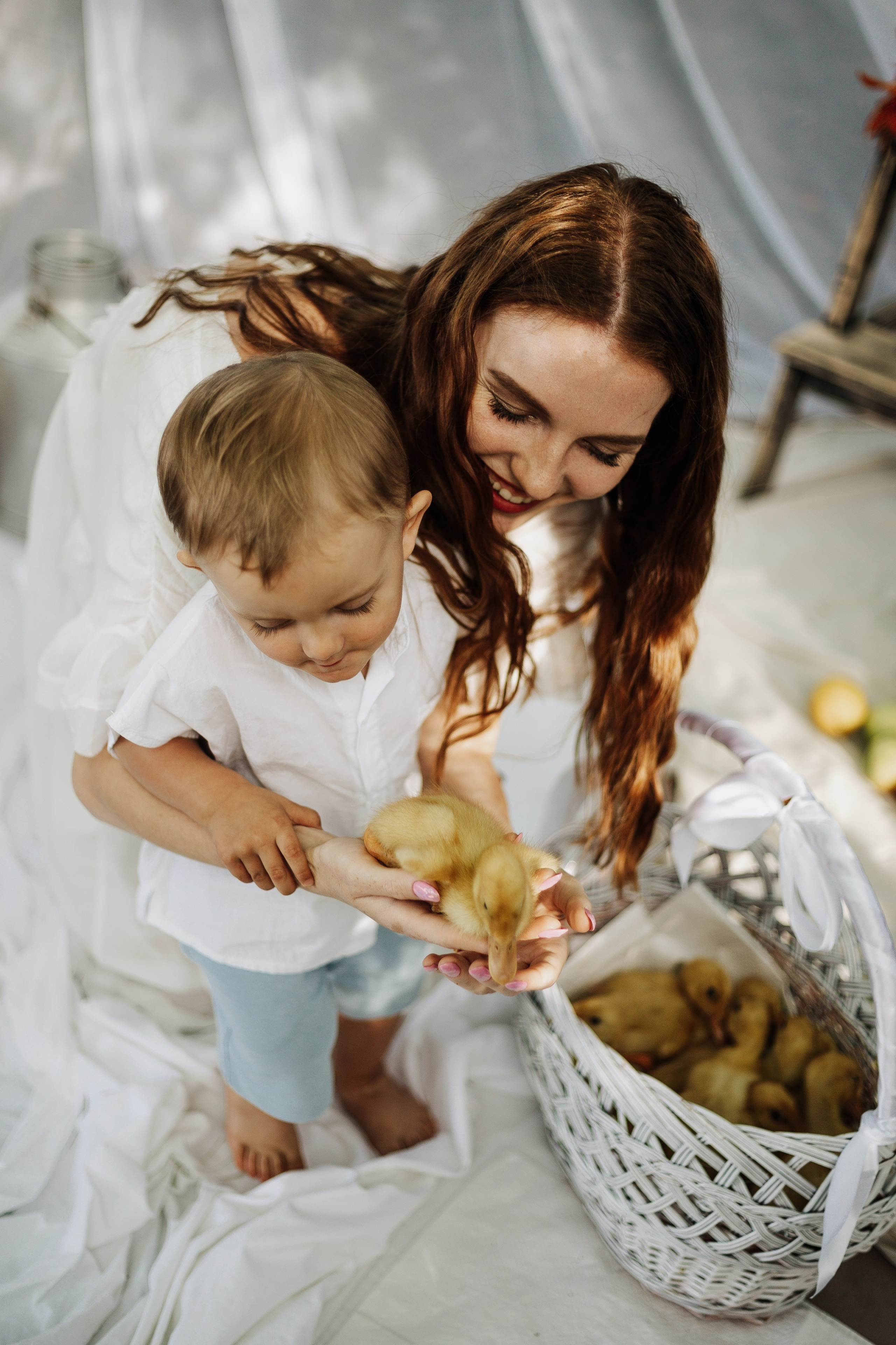 Артем, Вероника и Арсений на пикнике. Фотограф в Крыму | Виктория Нотевская