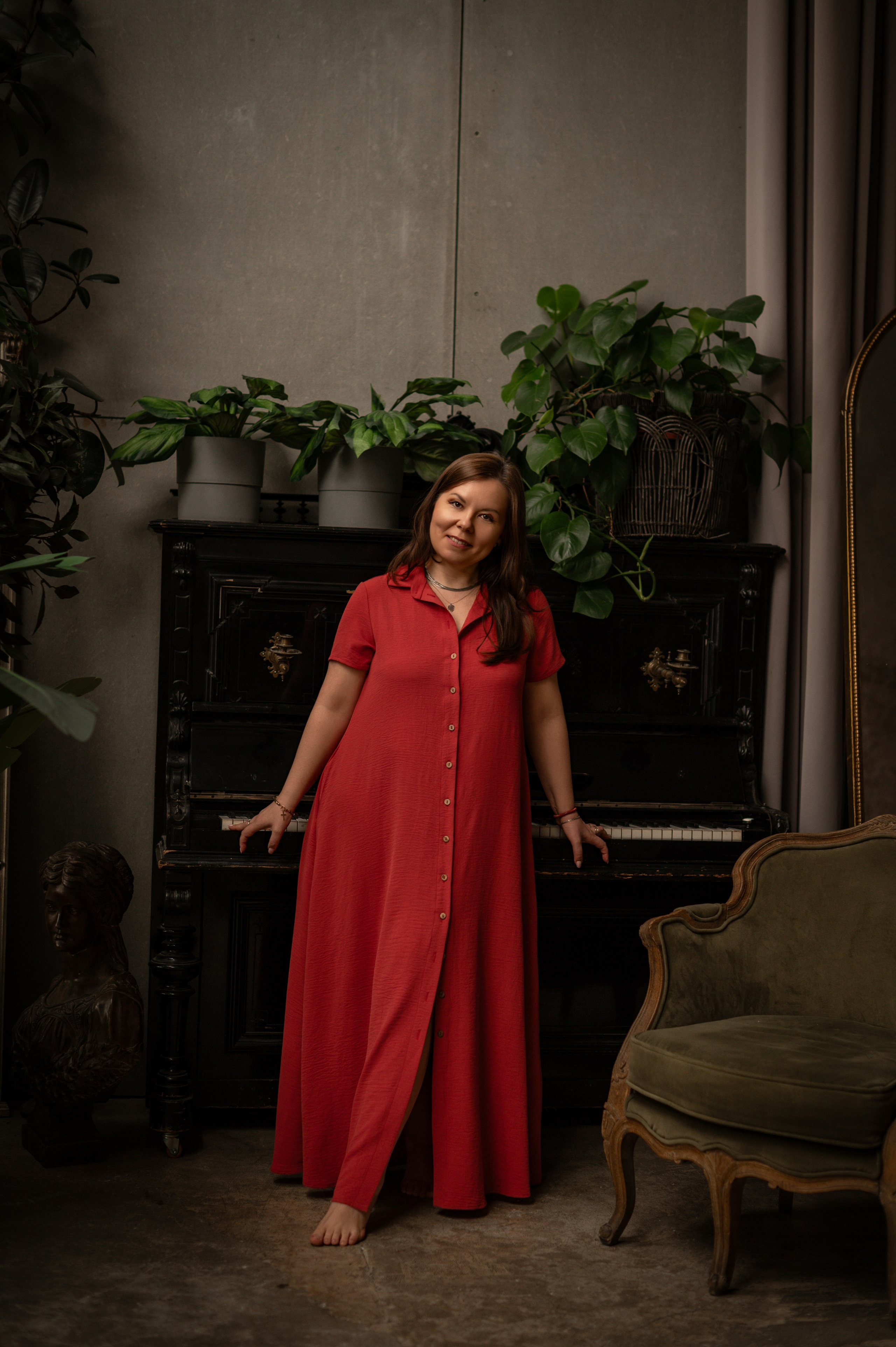 Анна в студии Пространство