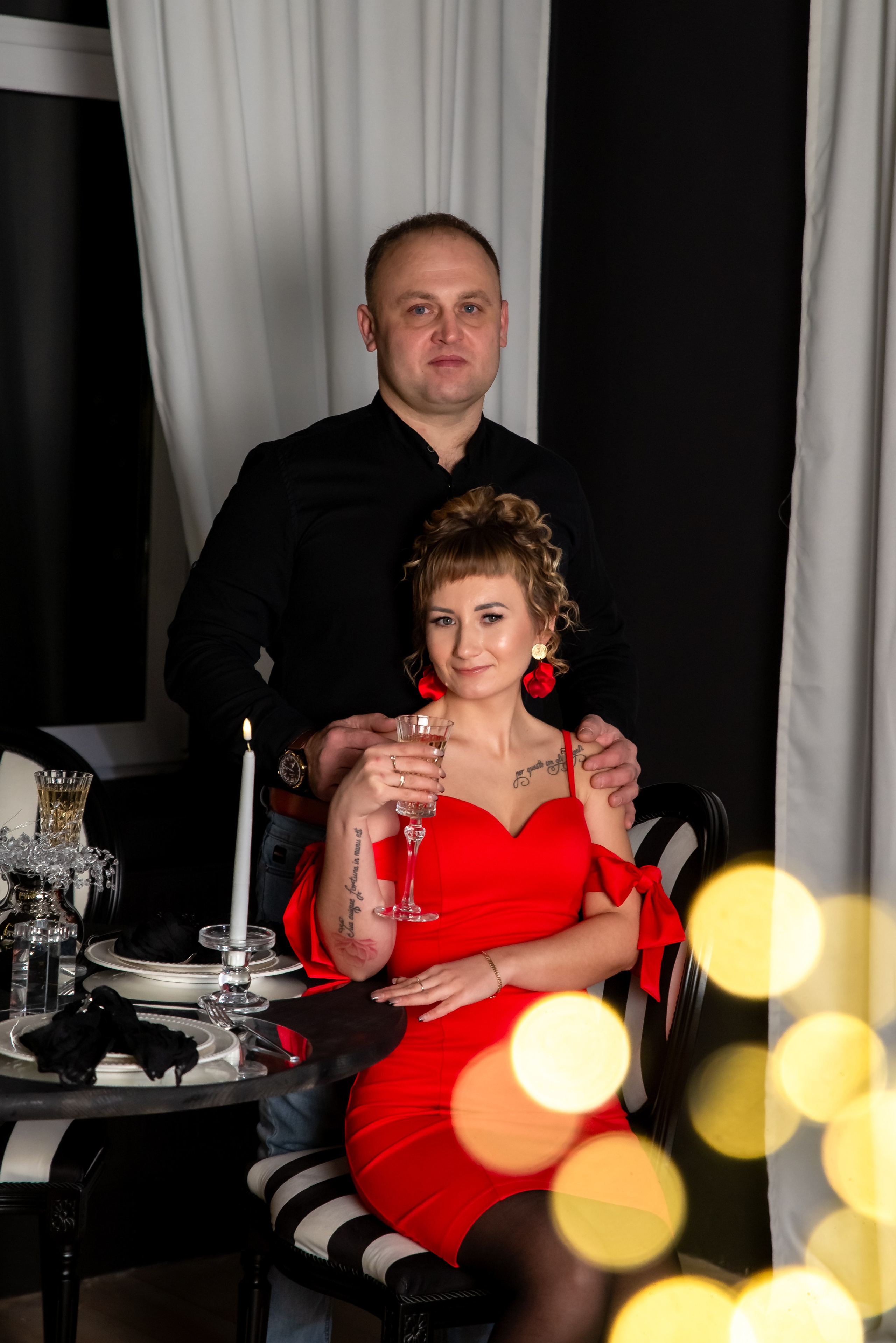 Новогодняя студийная. Фотограф Крещение Венчание Москва