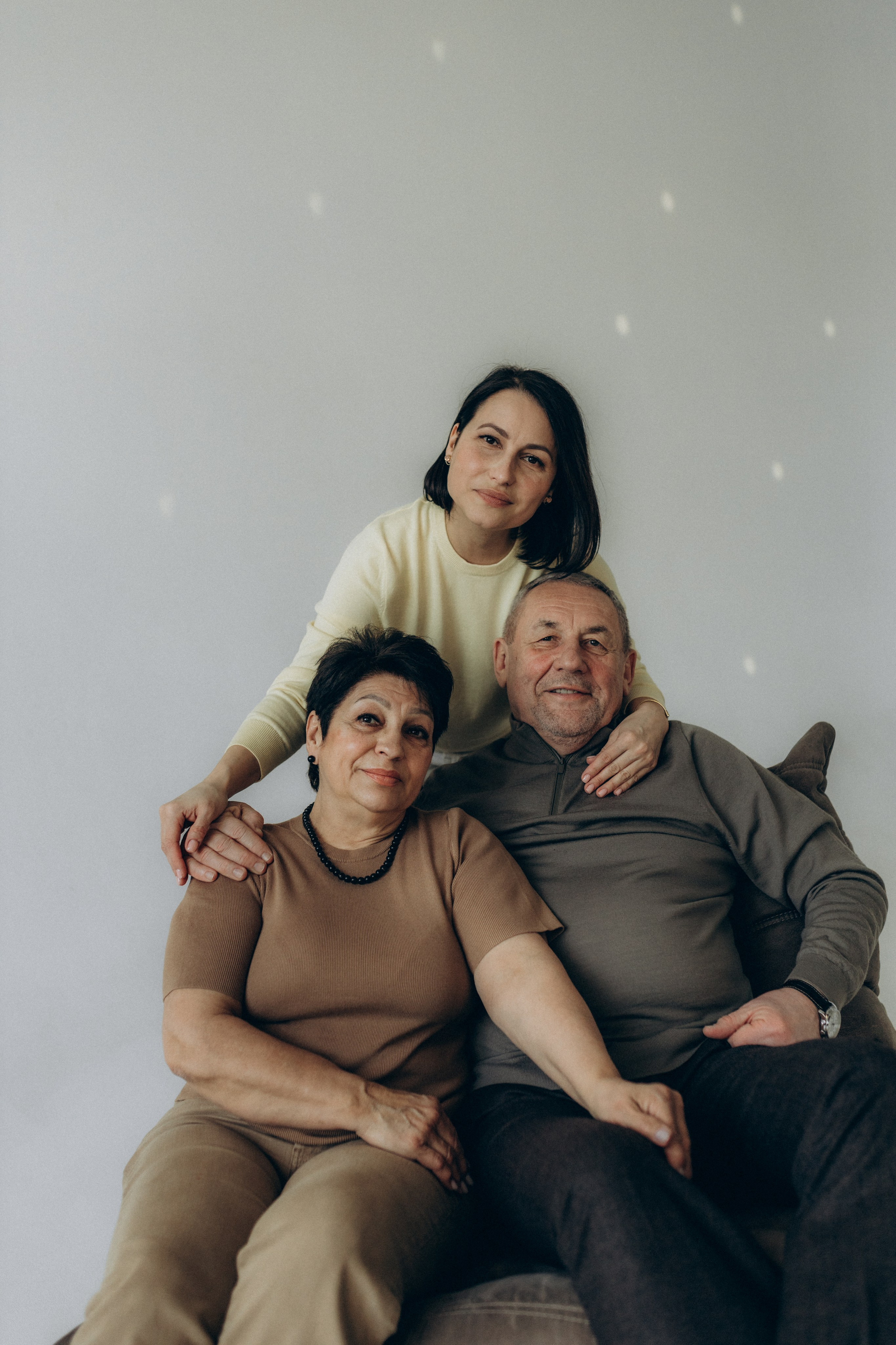 Семейная съёмка на циклораме. Фотограф НОГИНСК, Москва, Анастасия Белая