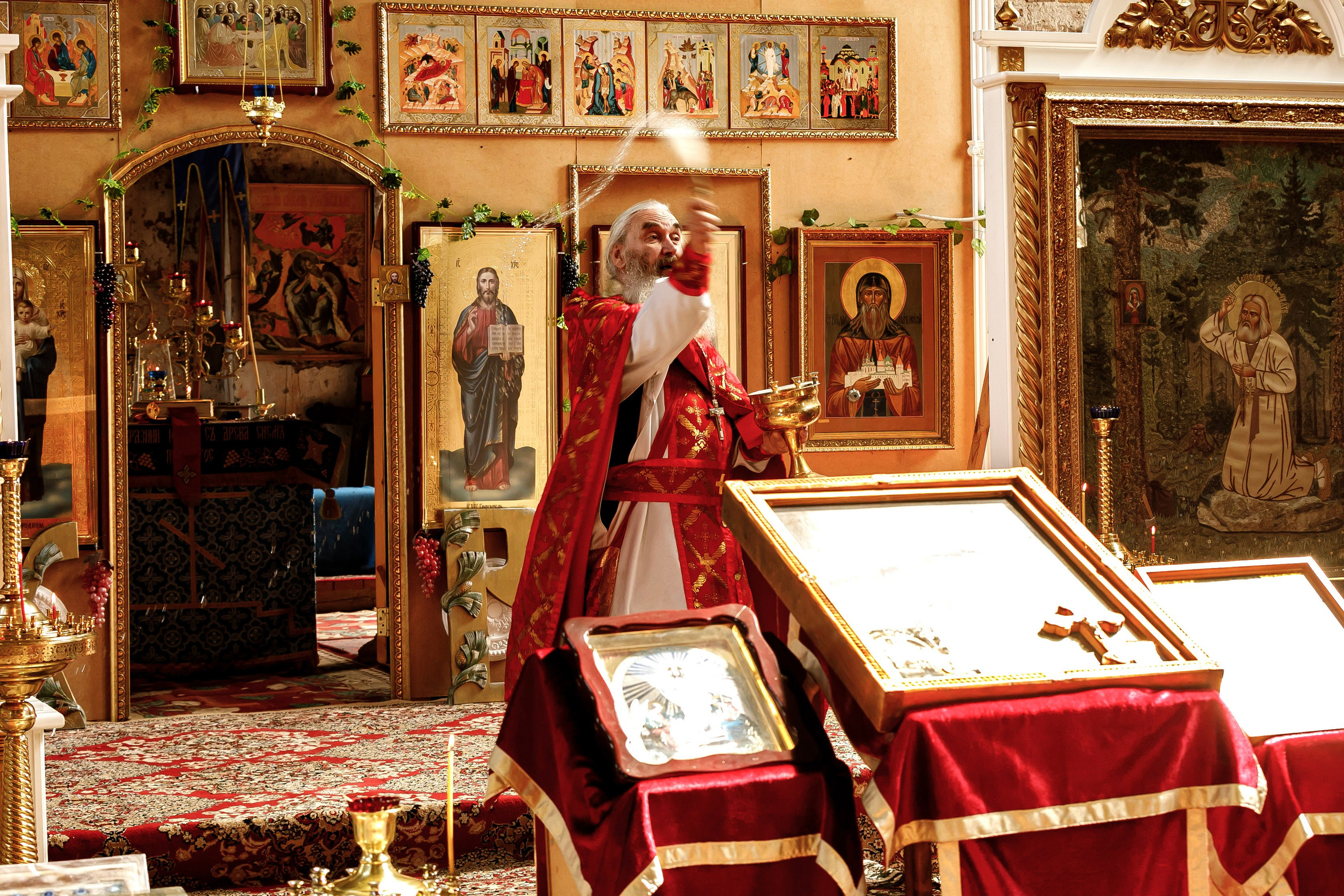 Отец Сергий. Фотограф Андрей Гузеев