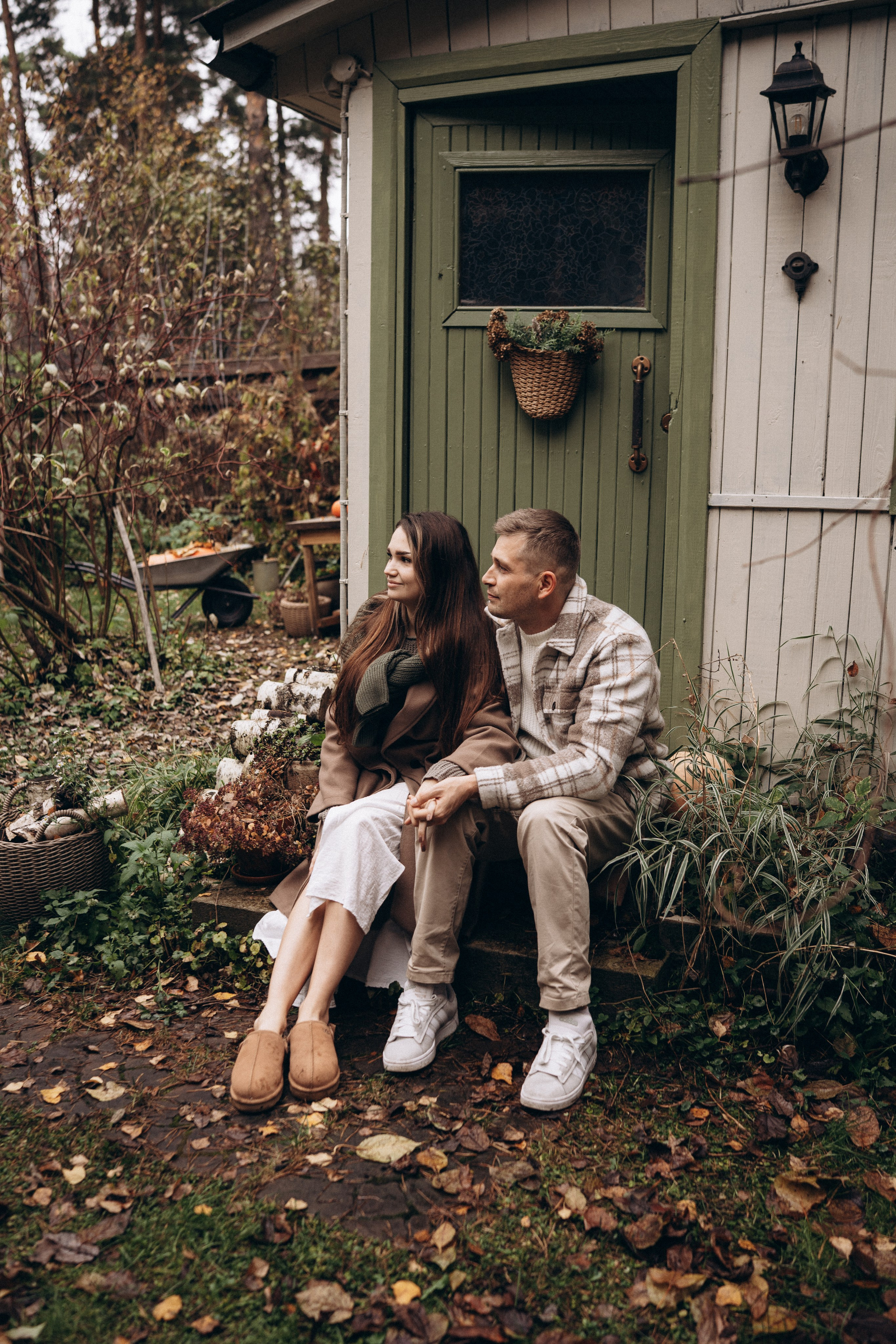 Яна и Ильсур, загородная Фотостудия. Фотограф Новорожденных в Москве. Семейные истории в стиле LIFE