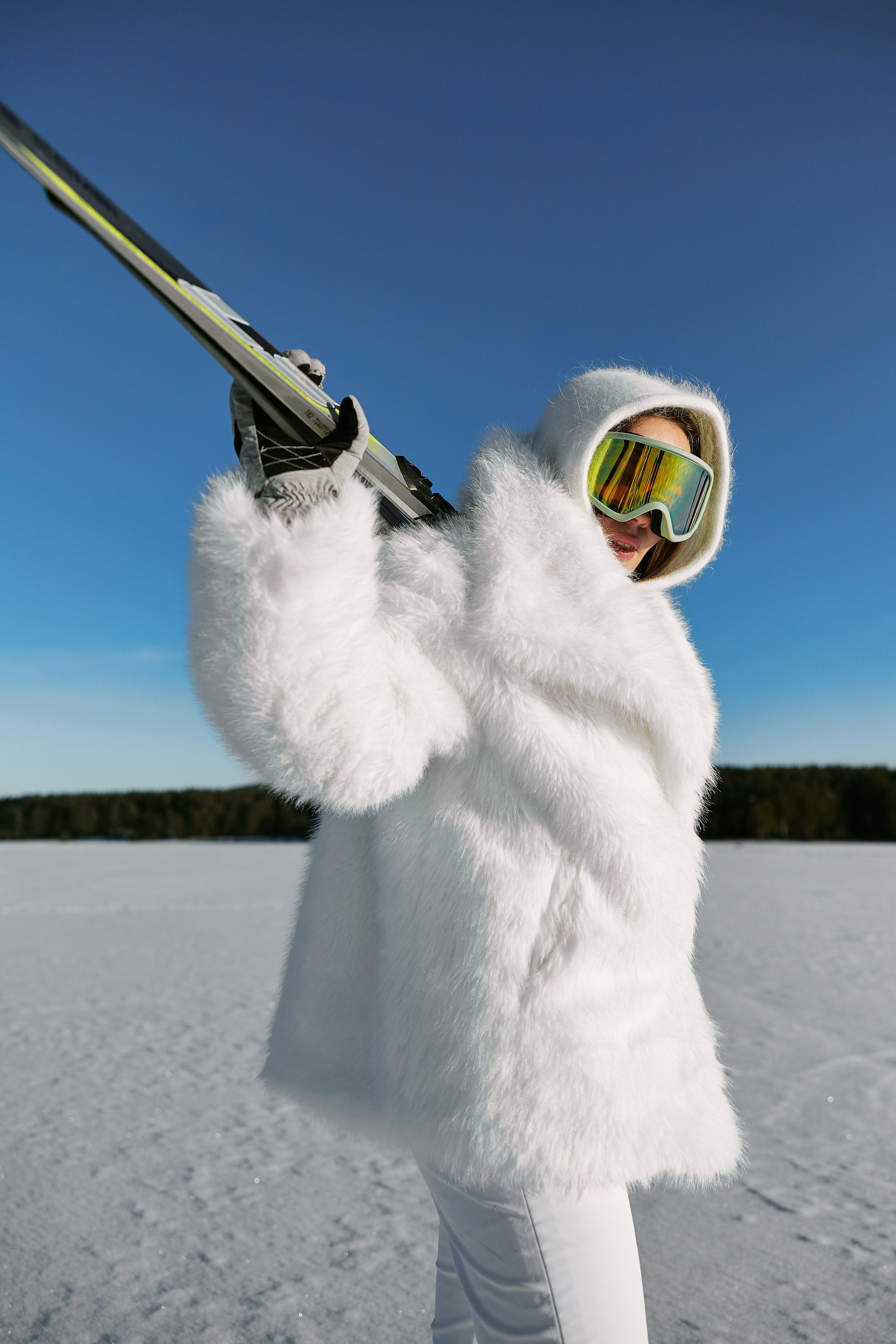 Лыжница. Александр и Евгения Фокины — фотограф Екатеринбург, Первоуральск