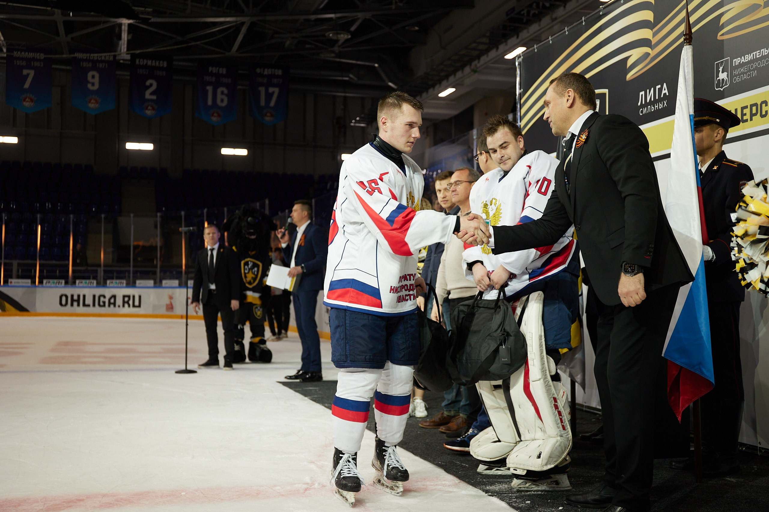 Репортаж. Офицерская хоккейная лига 2025 год. Спортивный фотограф Некрасов Денис