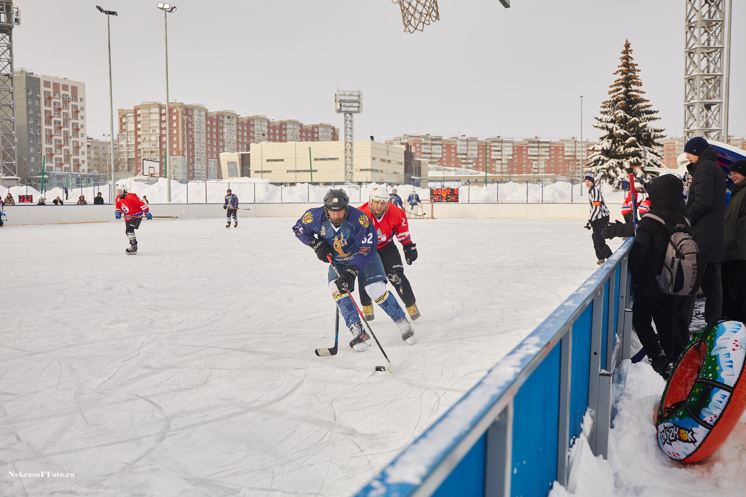 Турнир по хоккею «Русская классика» в рамках Офицерской хоккейной лиги. Спортивный фотограф Некрасов Денис