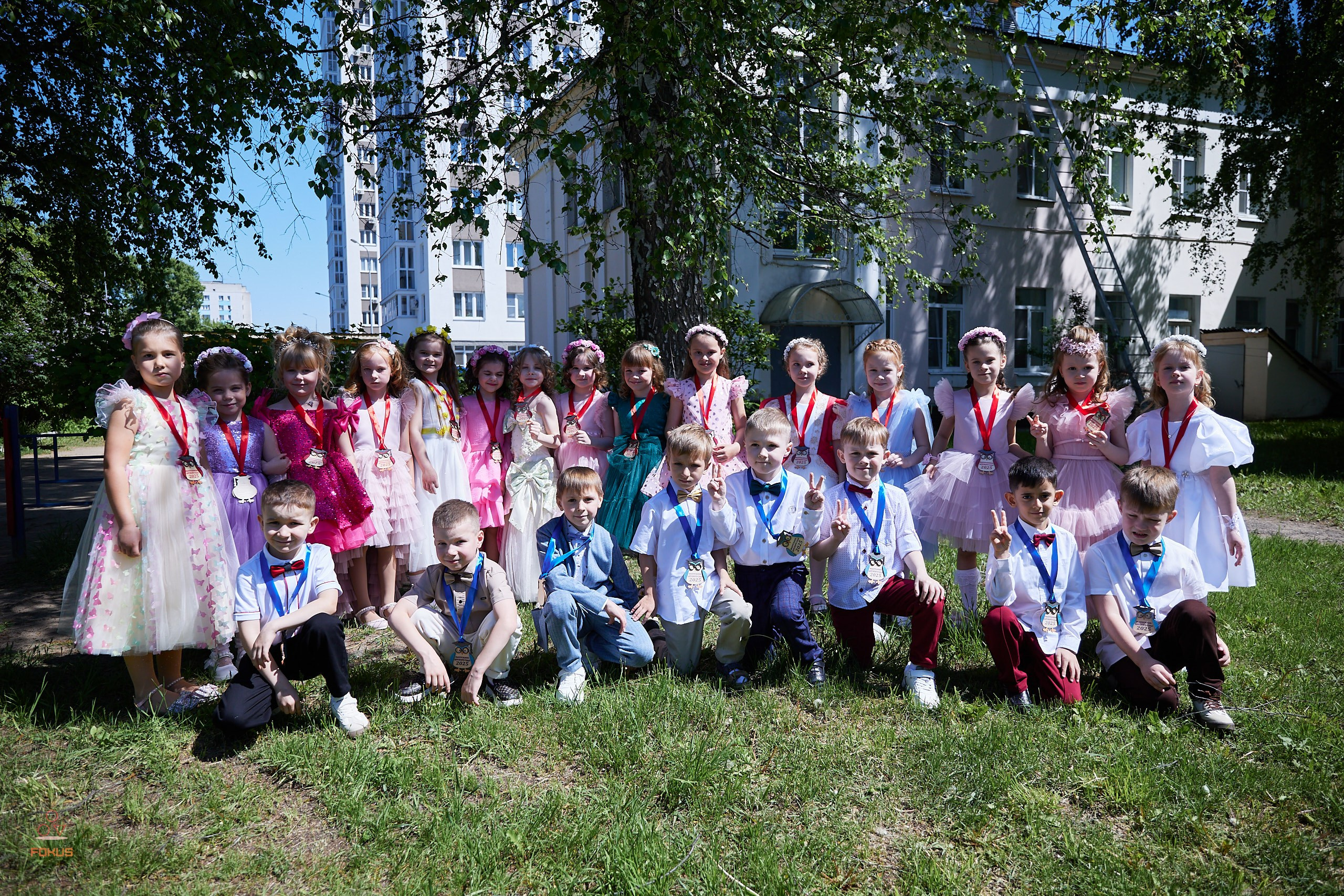 Выпускной детский сад. Спортивный фотограф Некрасов Денис