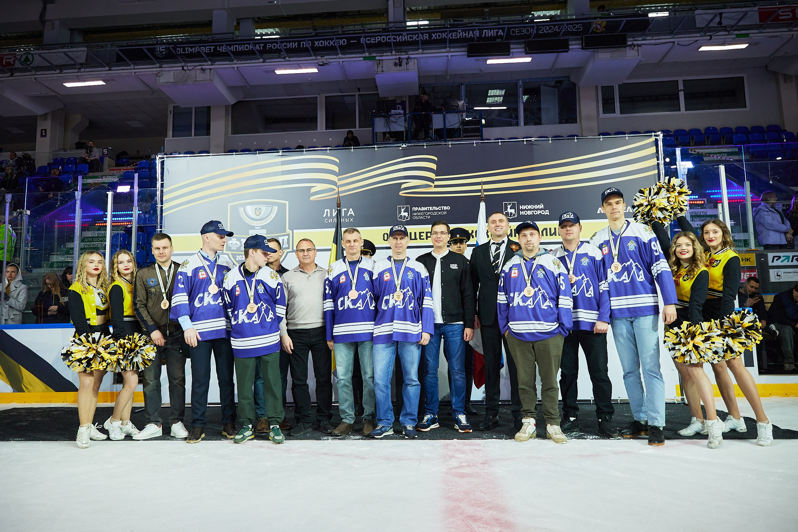 Репортаж. Офицерская хоккейная лига 2025 год. Спортивный фотограф Некрасов Денис