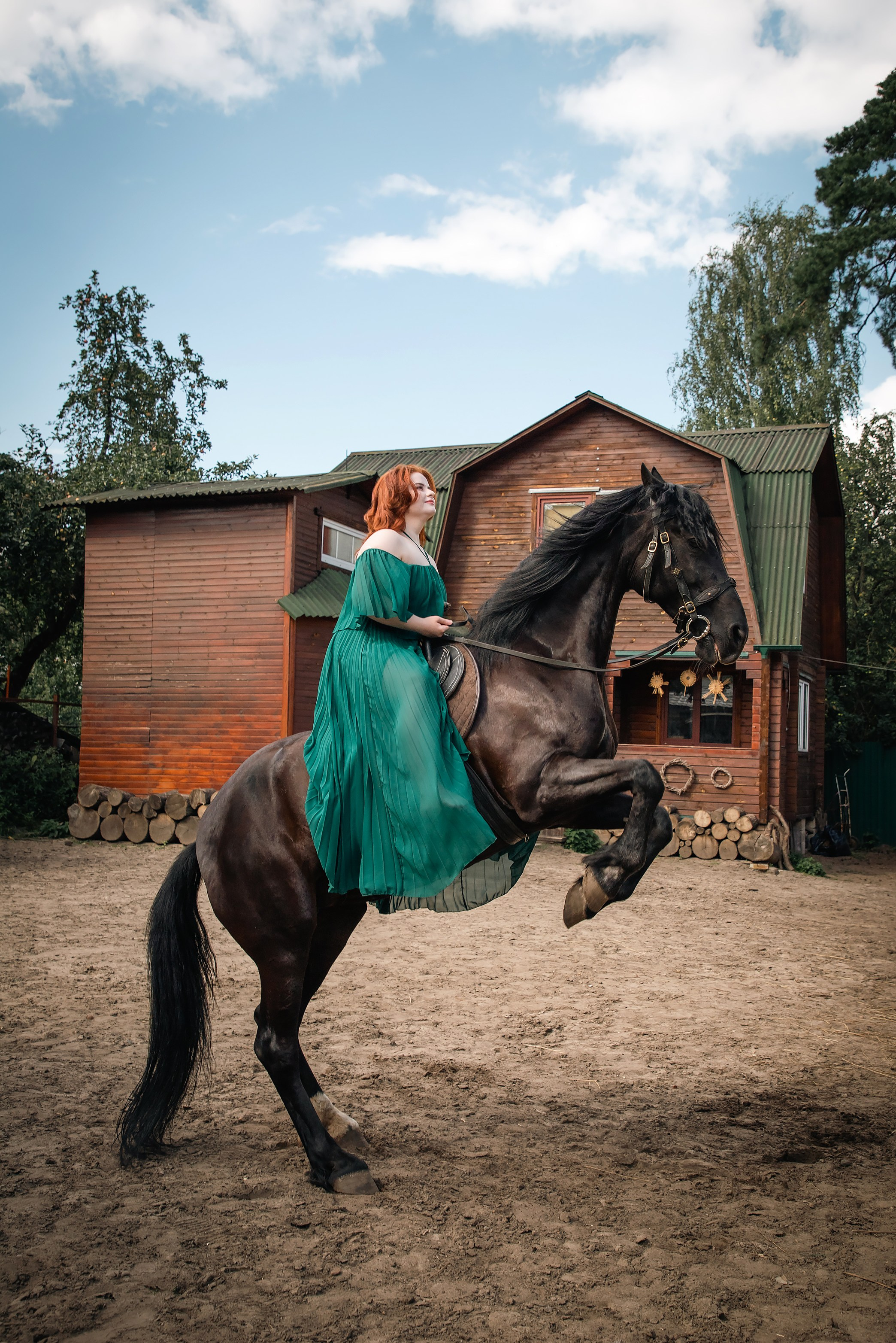Фотосессия с лошадкой Пенкой