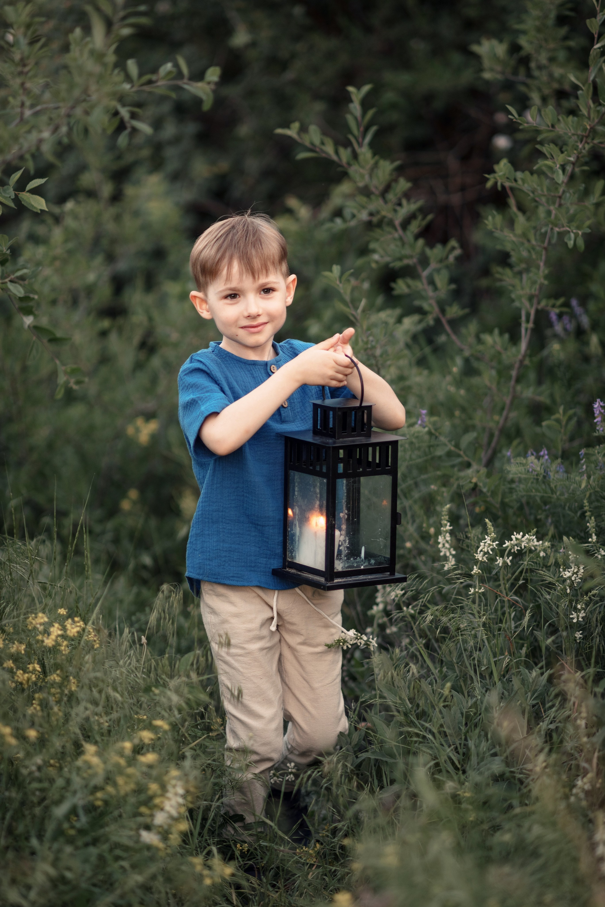 Мирон в поле. Семейный, детский и женский фотограф в Ростове-на-Дону Кирилина Екатерина