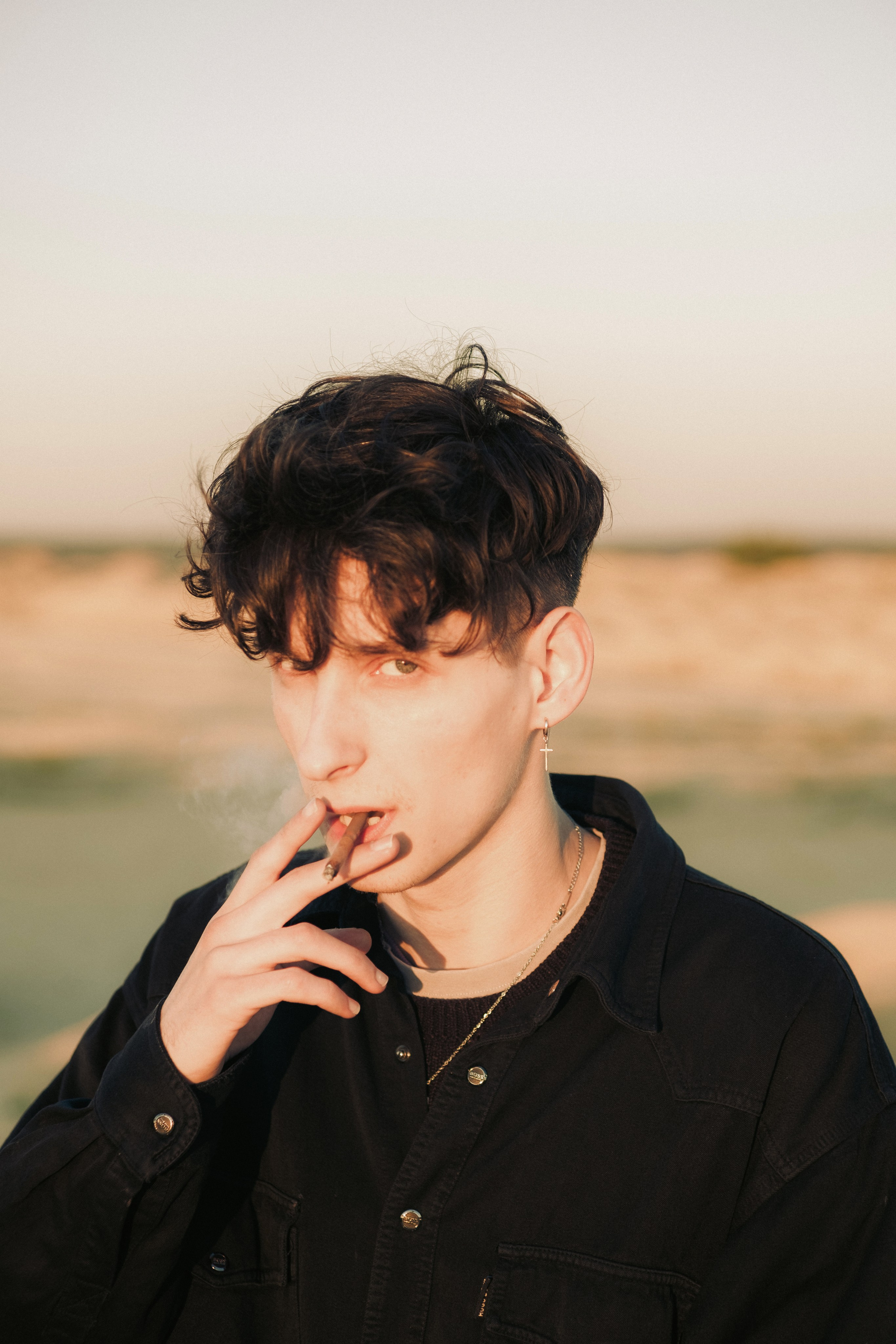 Дима. Рассвет на Борницком карьере. Lickord