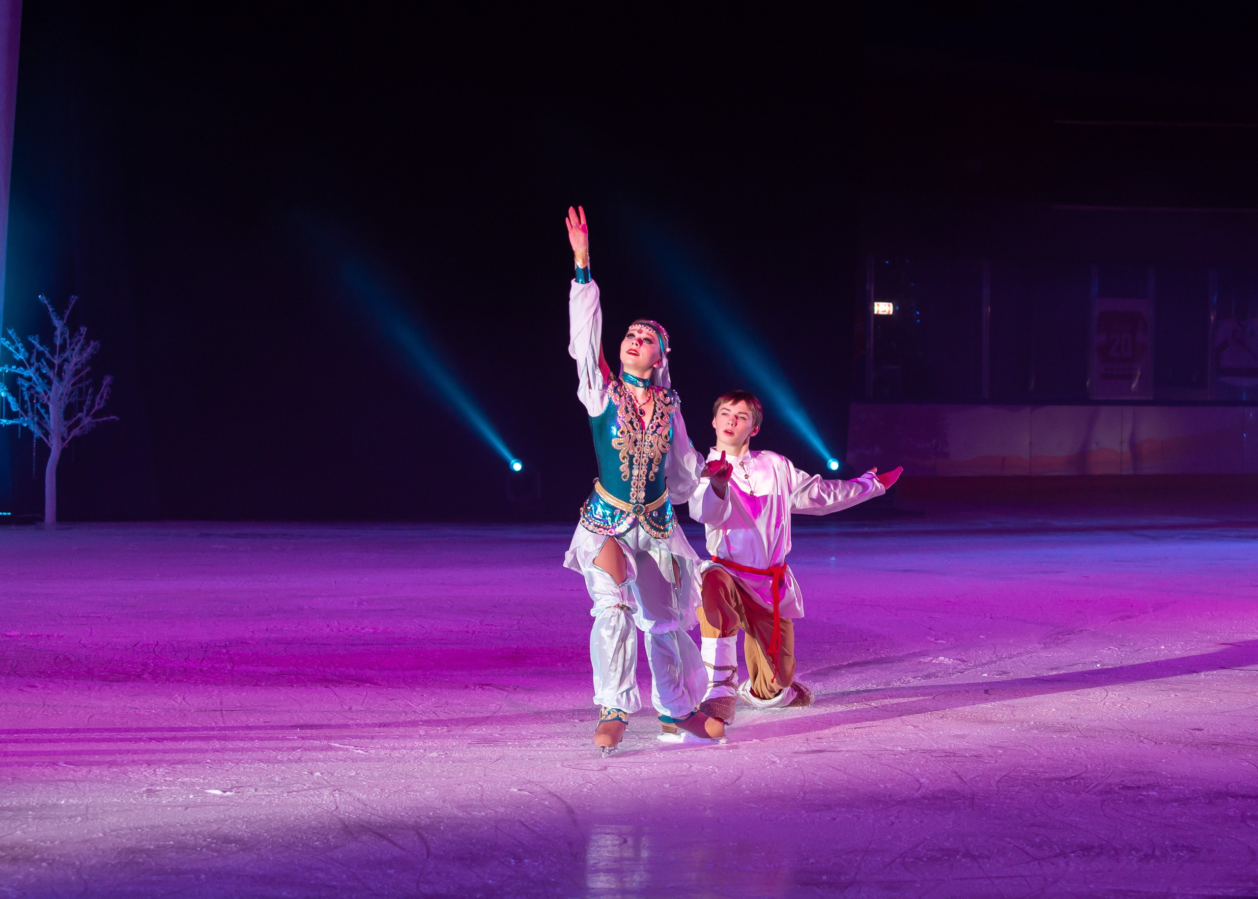 Сказочное новогоднее ледовое шоу «Конек-Горбунок» АЛЕКО. Репортажный фотограф в Москве