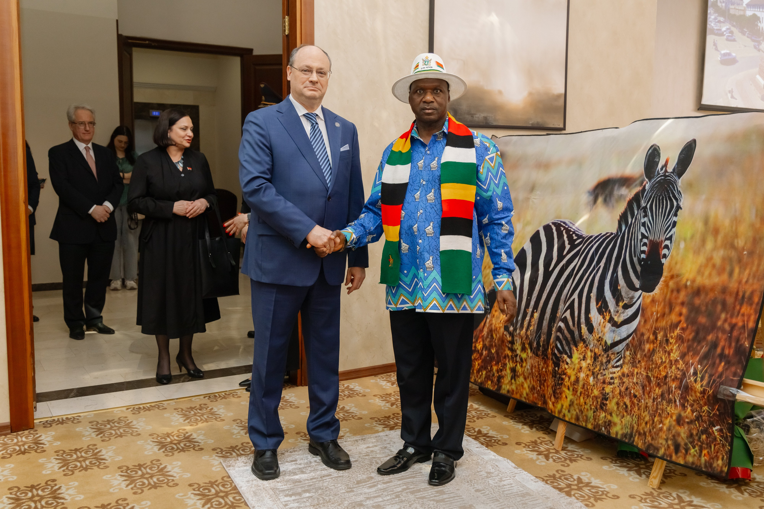 Фотосъемка делегации Посольства Зимбабве в Минске. Свадебный фотограф в Минске/Беларуси Сергей Спиридонов