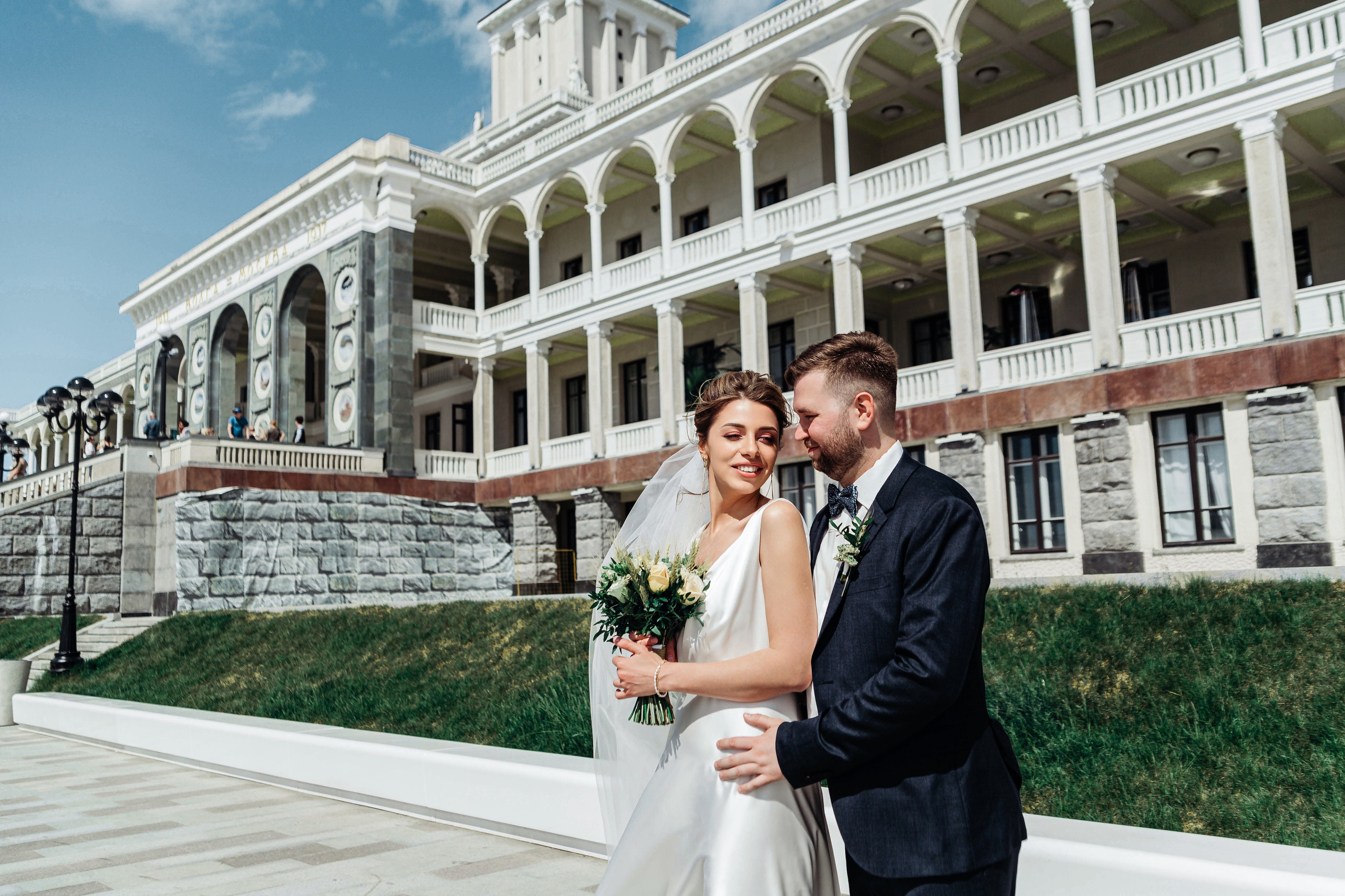 Северный речной вокзал. Свадебный фотограф Маргарита Глумскова