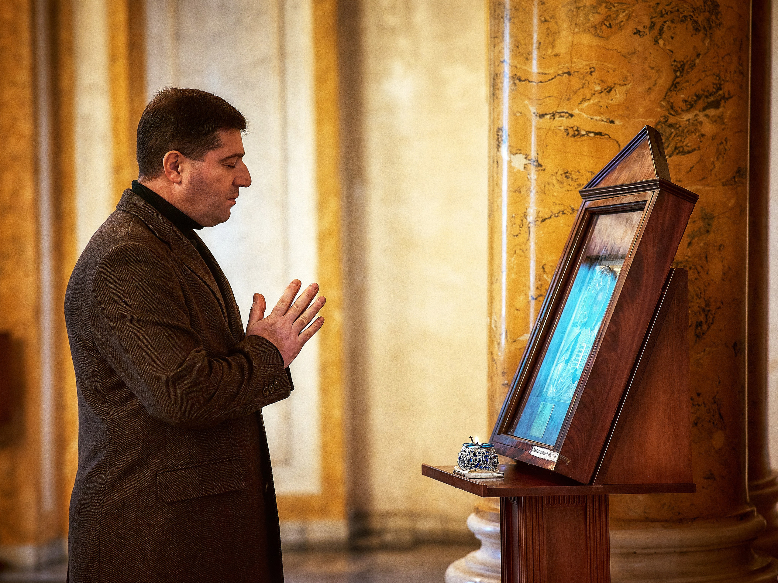 Крещение Марка | «Армянская апостольская церковь Святой Екатерины». Свадебный фотограф в Санкт-Петербурге Славин Денис