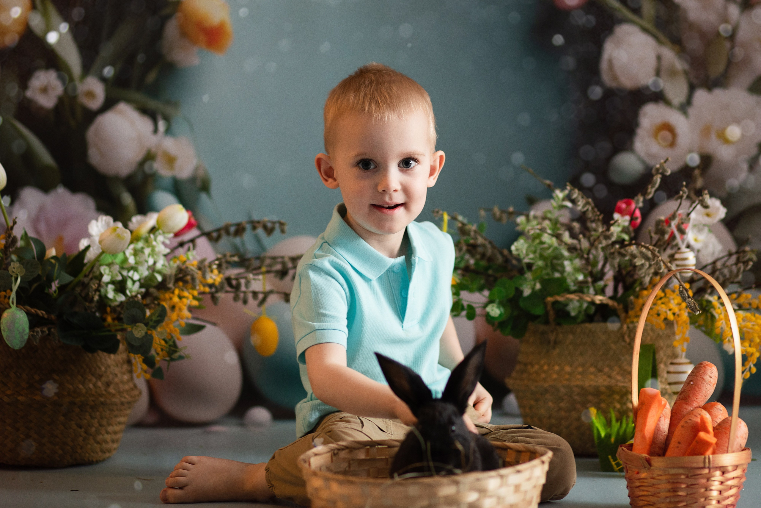 Фотопроект Пасхальный с кроликами. ФОТОГРАФ НА ГОДИК, БЕРЕМЕННОСТИ, НОВОРОЖДЕННЫХ, КРЕЩЕНИЯ МОСКВА