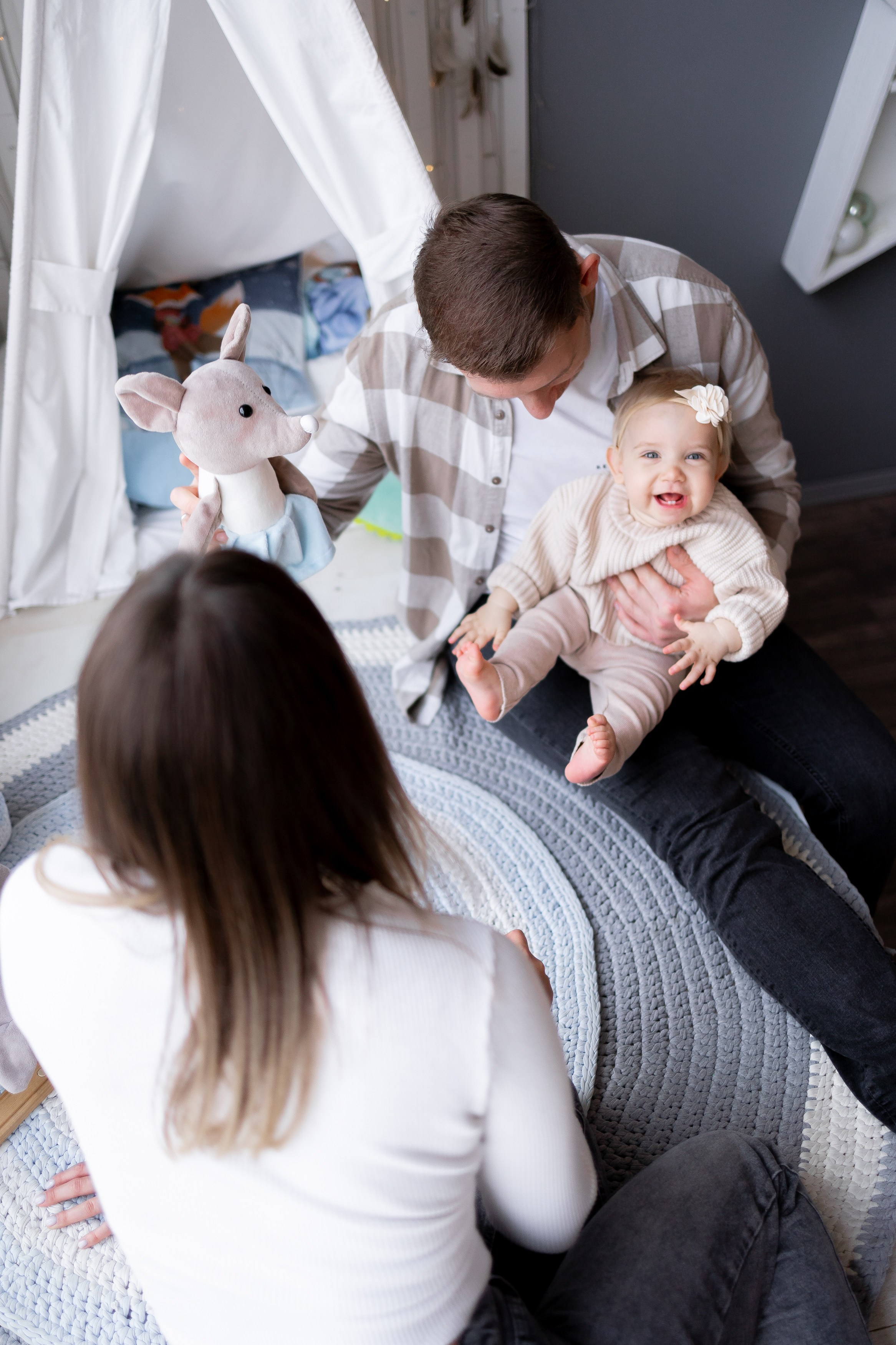 Семейная в фотостудии 10.11.24. Свадебный и контент фотограф в Нижнем Новгороде Владимир Пресняков