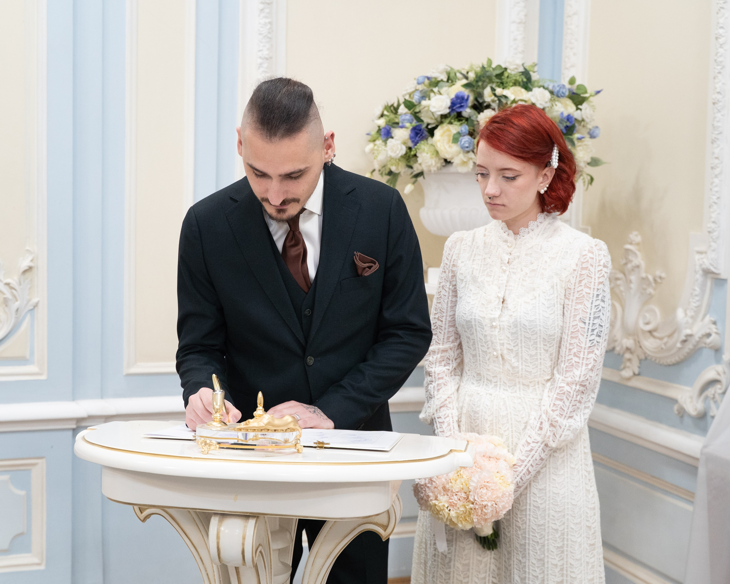 Поздняя регистрация в ЗАГСе. Professional photoartist in St. Petersburg (wedding, reportage, portrait, model book, love story) Alexander Shvedov