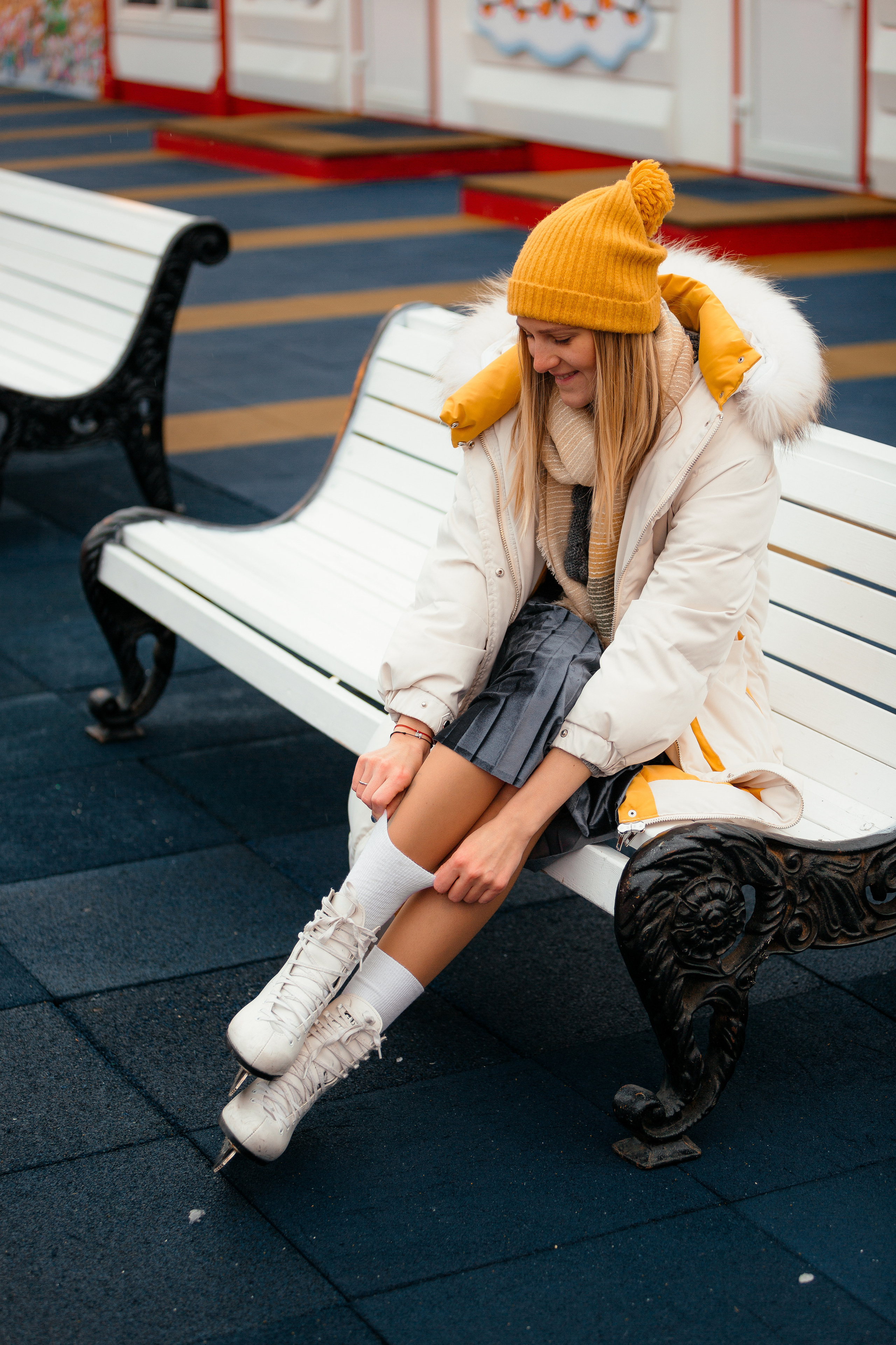 Коньки и каток на Красной площади 