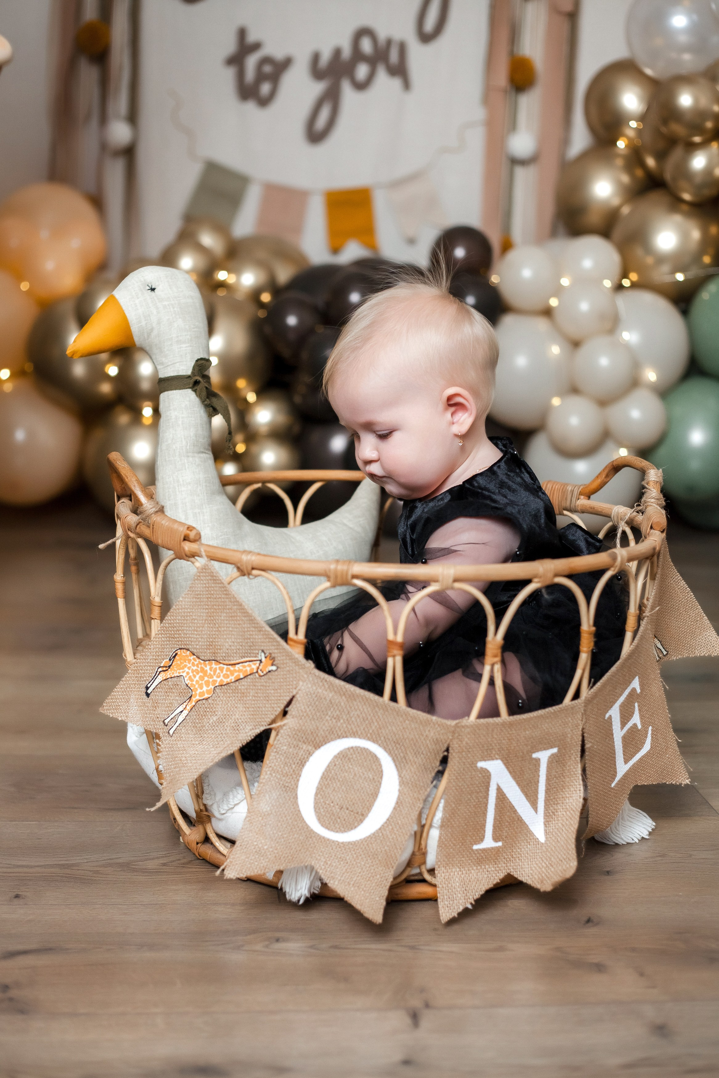 Мии 1 годик. Портретный, семейный, свадебный фотограф в Брянске Маргарита Василькова