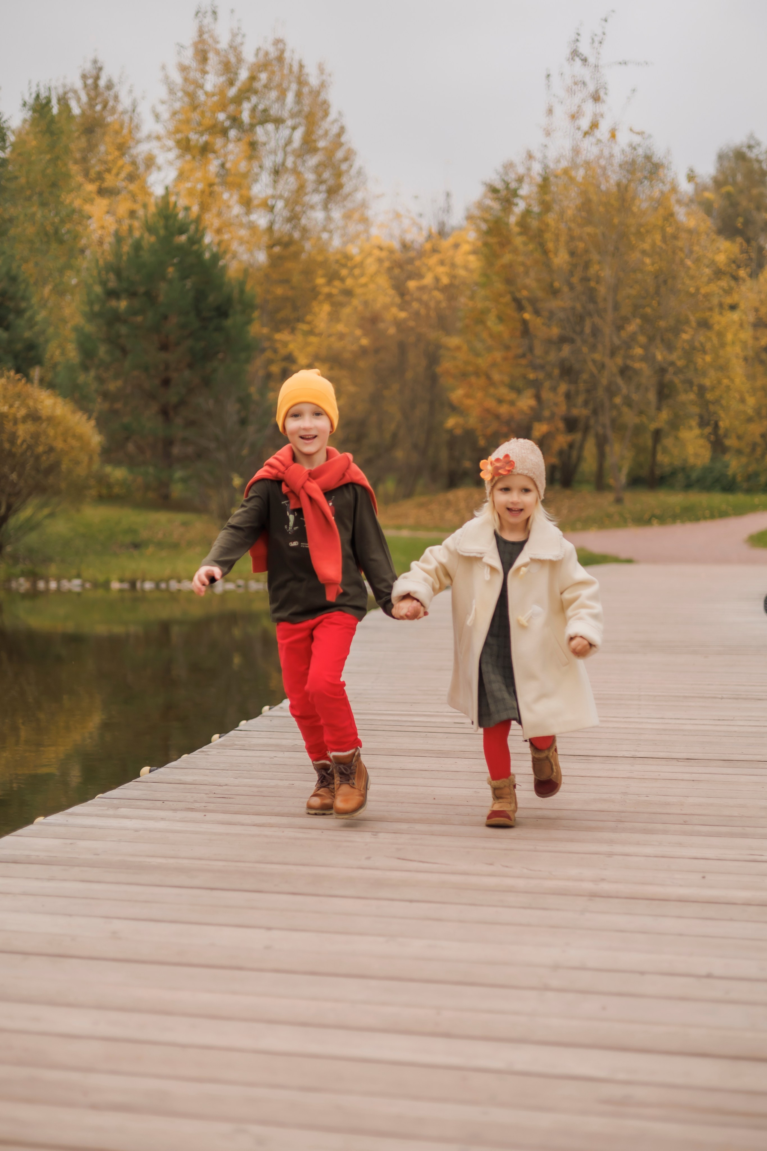 Осень в Мещерском парке. Женский и семейный фотограф в Москве и Московской области Наталья Минт