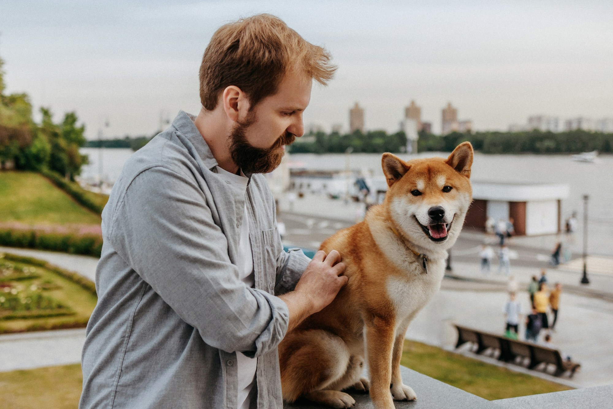 Аня, Влад и Ики. Фотограф-анималист Елена Радченко, Москва