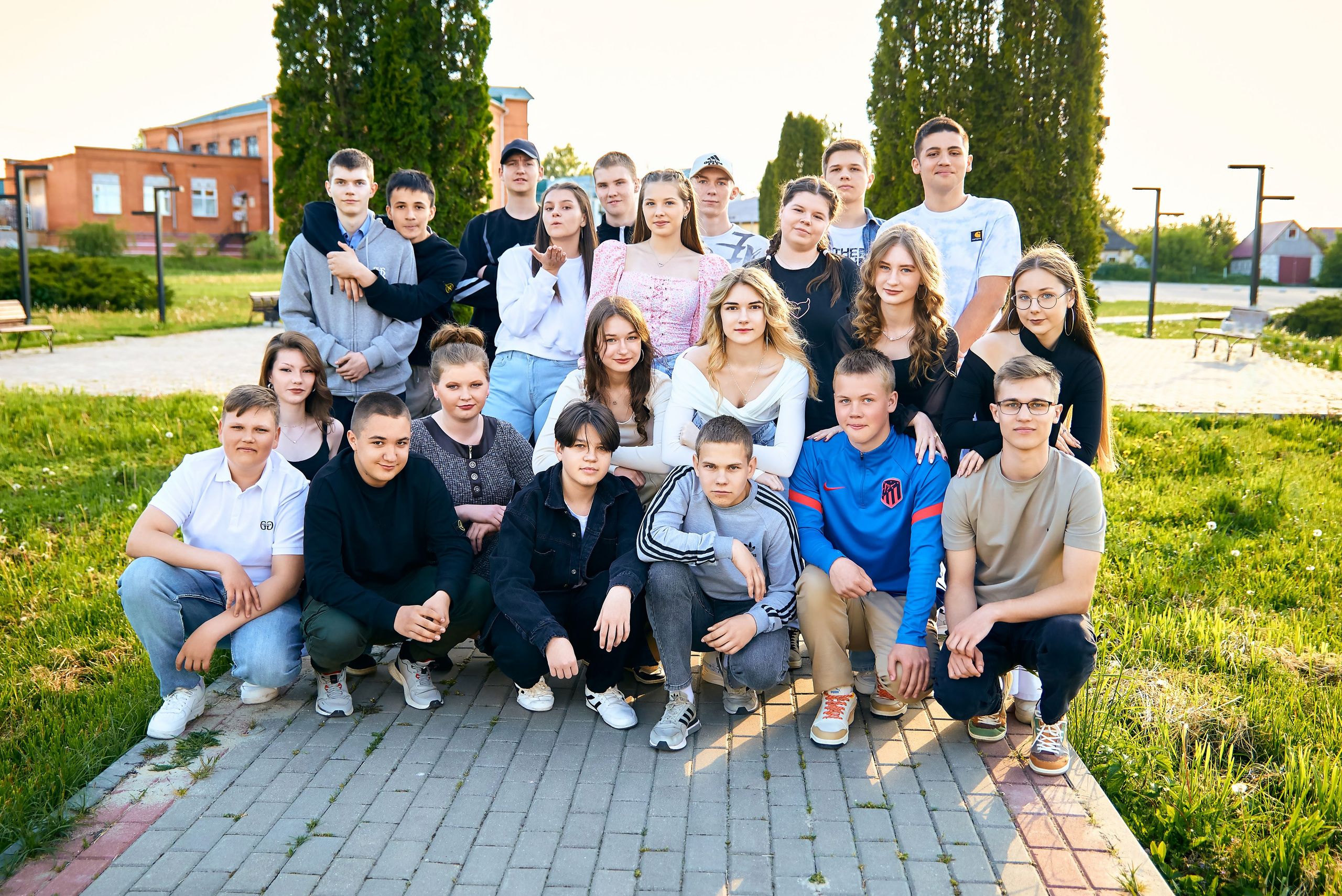 9А класс Хотынецкая СОШ выпуск 2024. Фотограф в Орле Павел Черкасов