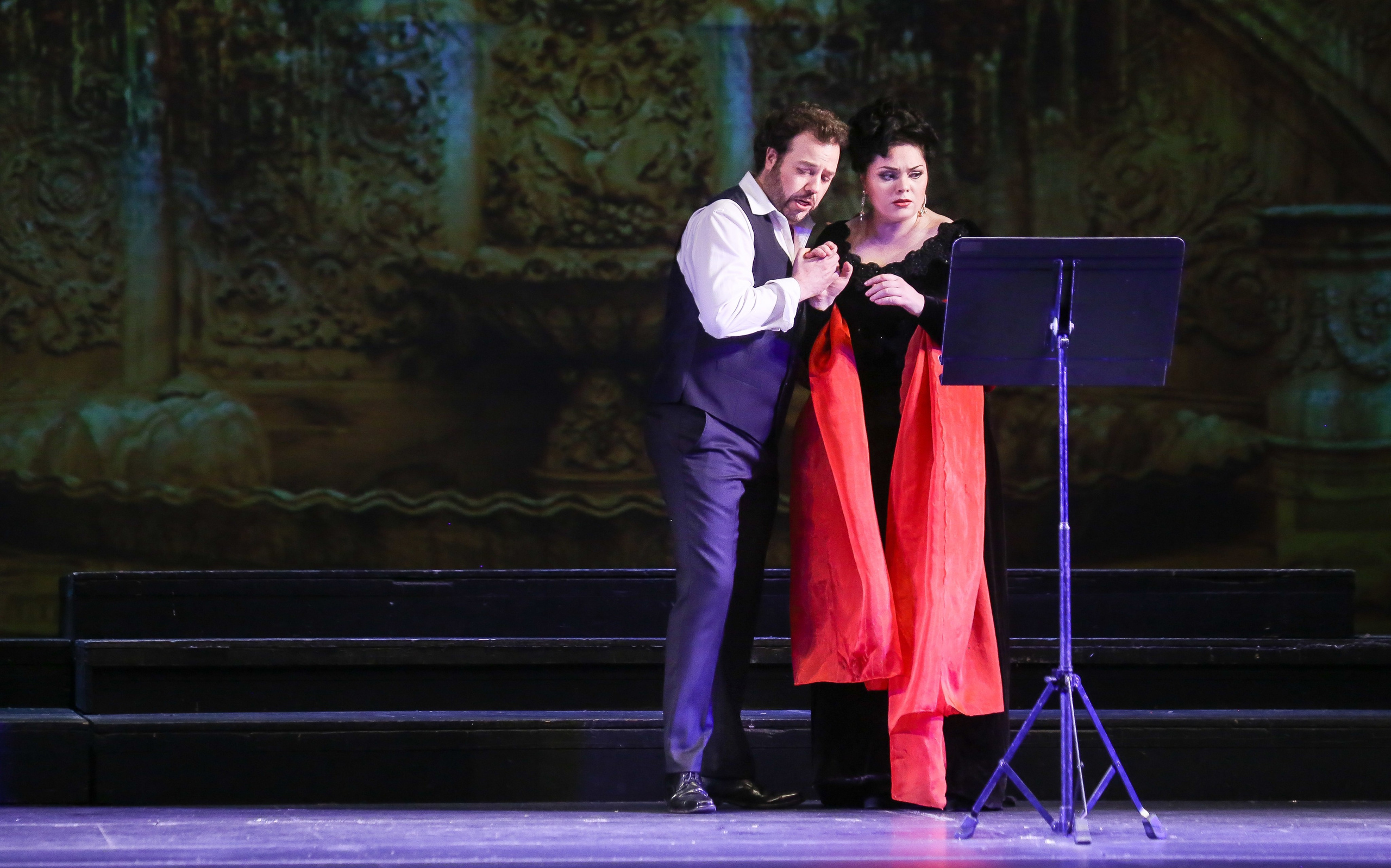 Semi-stage «Тоска» в Новой опере. Дарья Письменюк / Darya Leitstern — фотограф, музыкант, журналист, путешественник