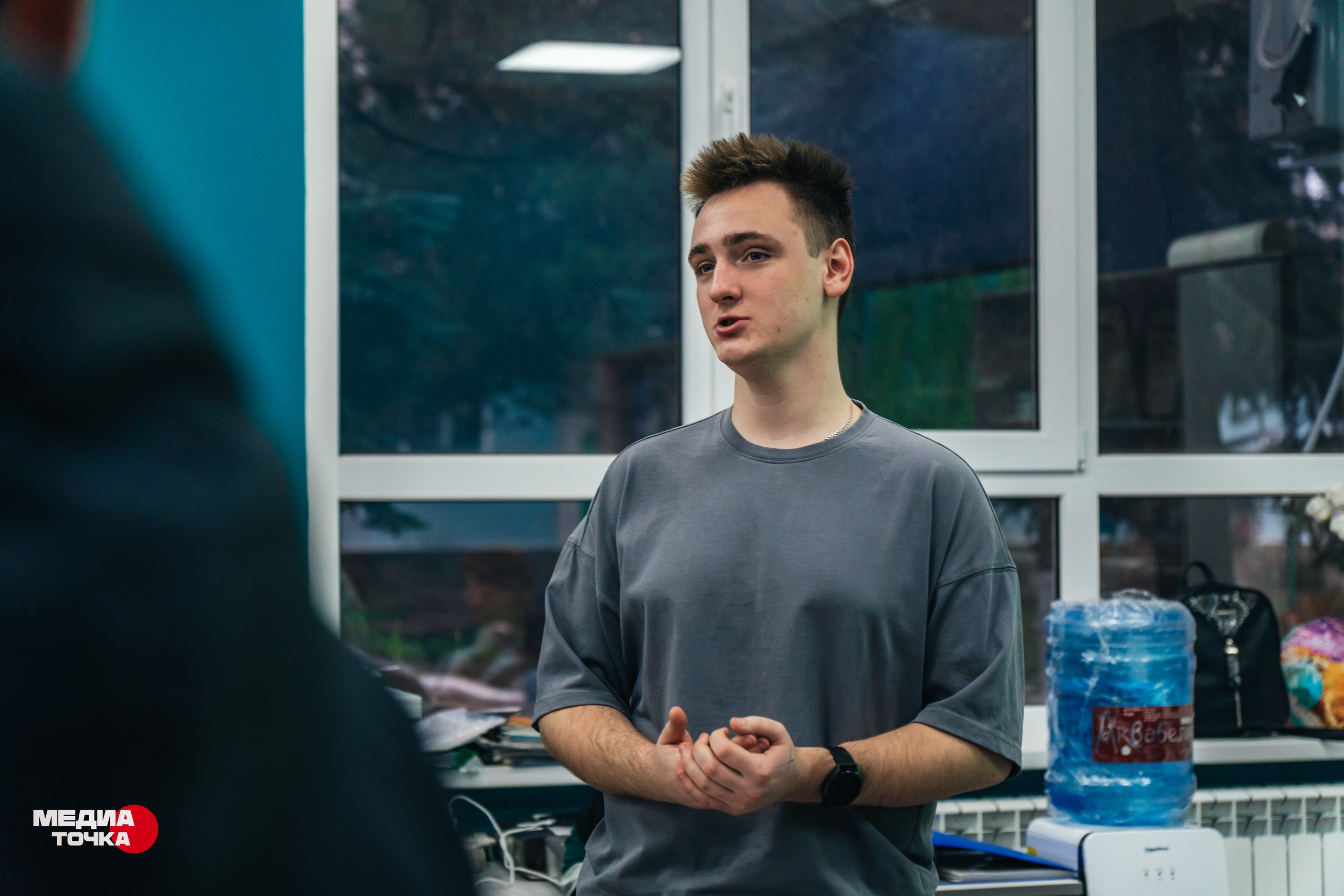 День открытых дверей в ККЭП. Прохоров Вячеслав — создатель медиа контента в Краснодаре