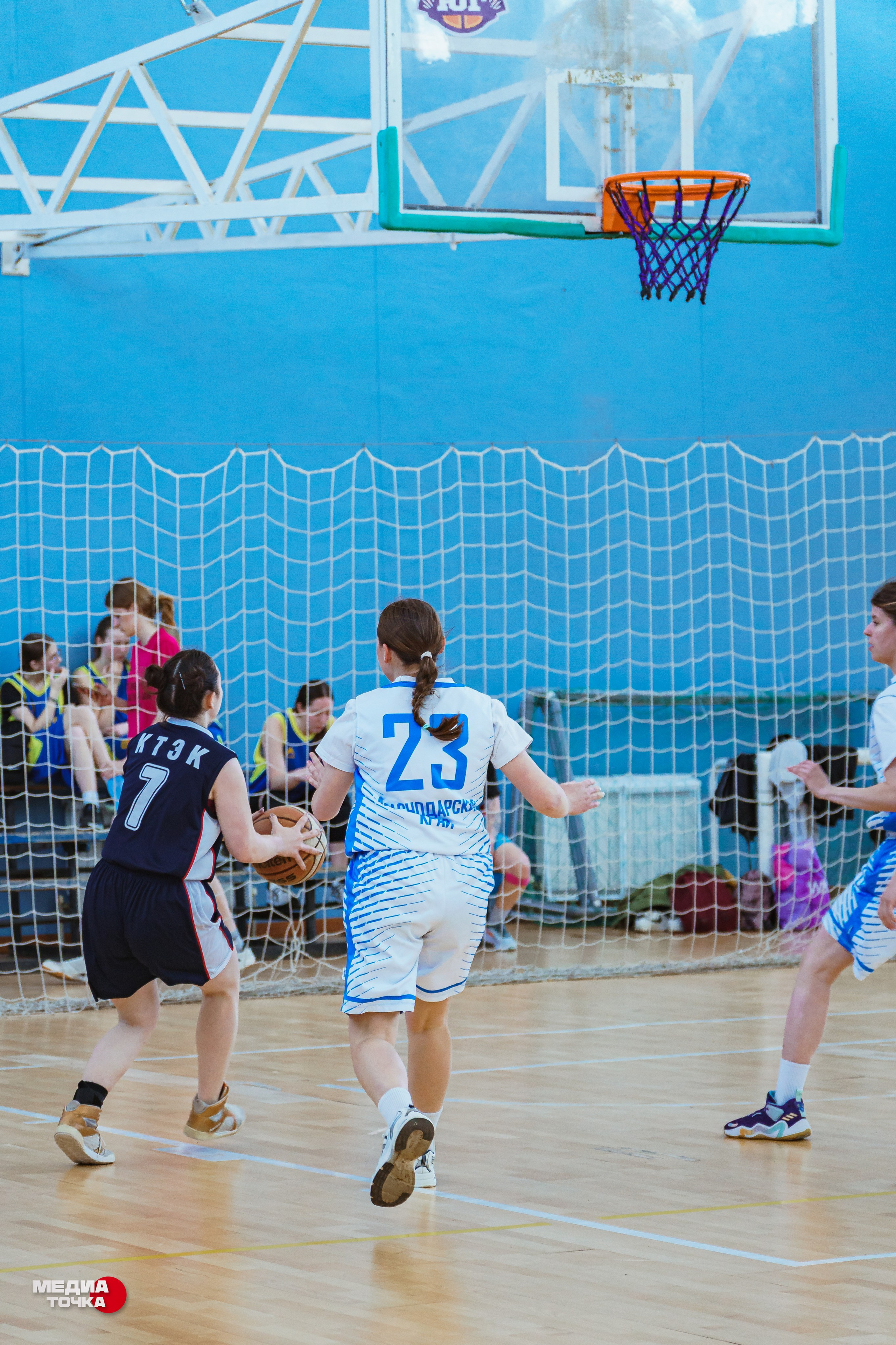 Краевые соревнования по баскетболу среди девушек. Прохоров Вячеслав — создатель медиа контента в Краснодаре